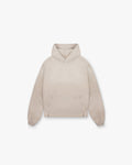 Stepped Hem Hoodie - Oat