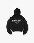 Represent Owners Club Zip Hoodie - Black