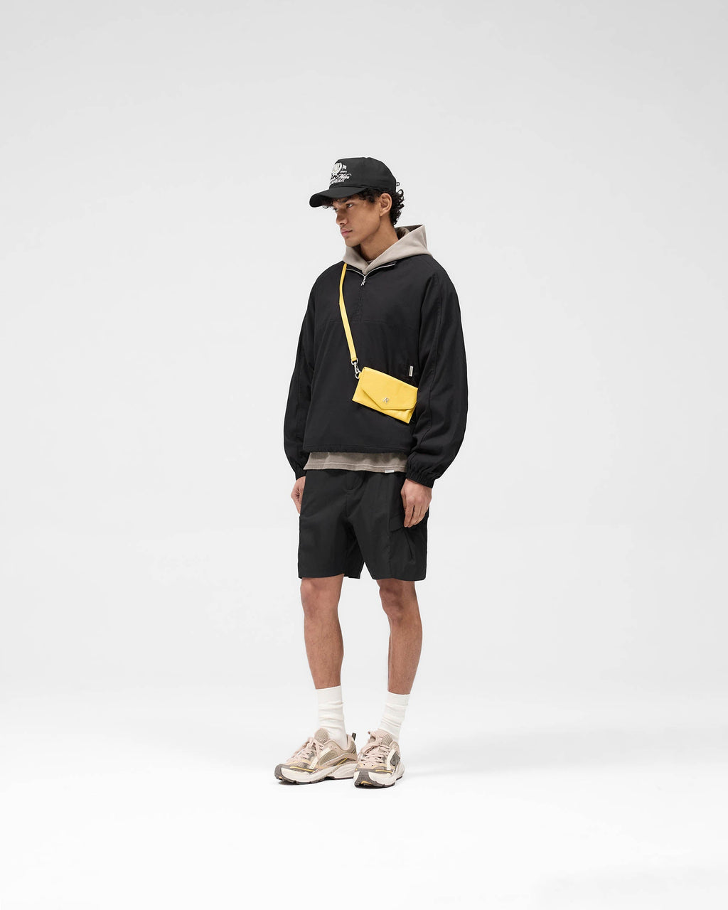 Quarter Zip Jacket - Black