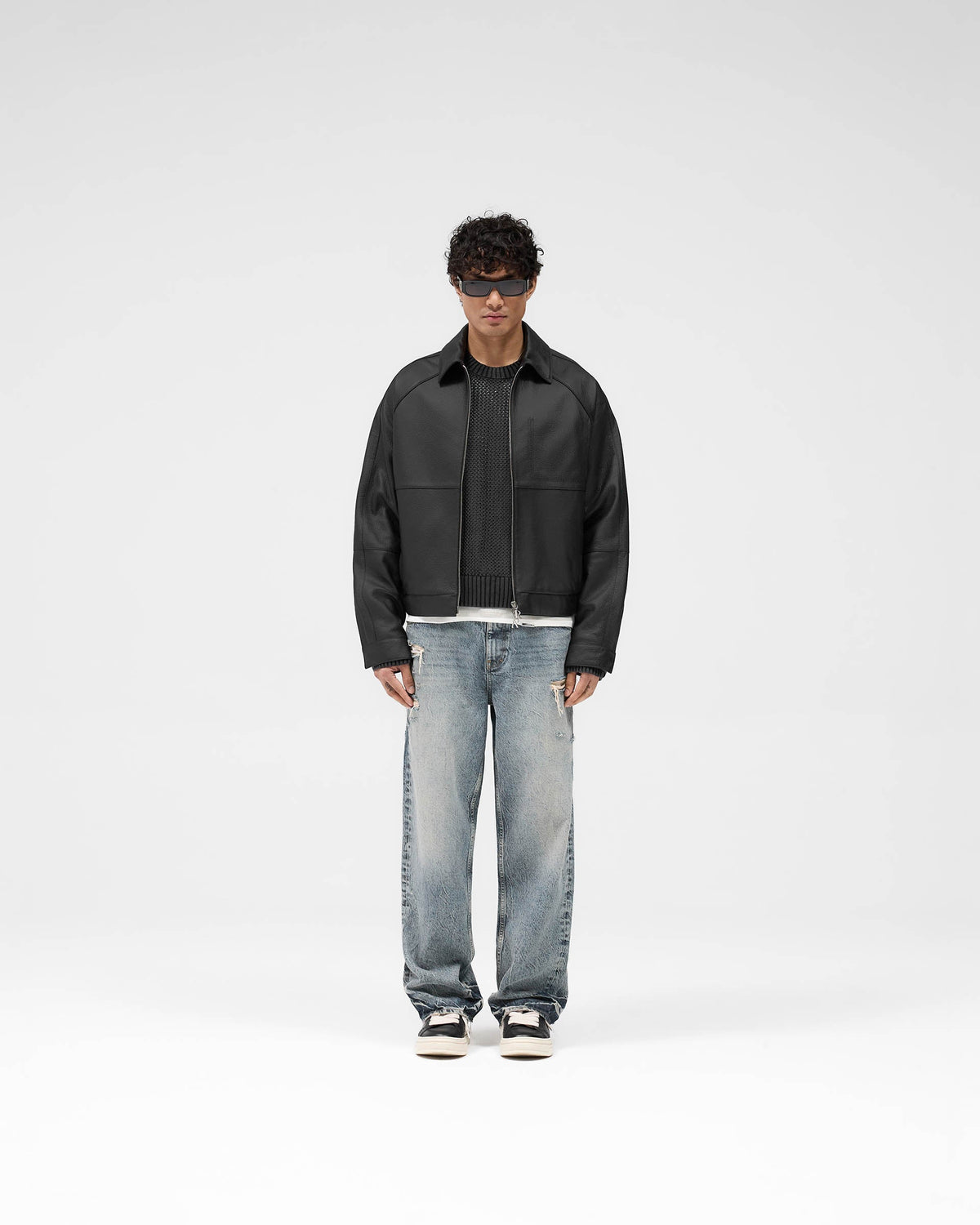 Overdrive Leather Jacket - Black