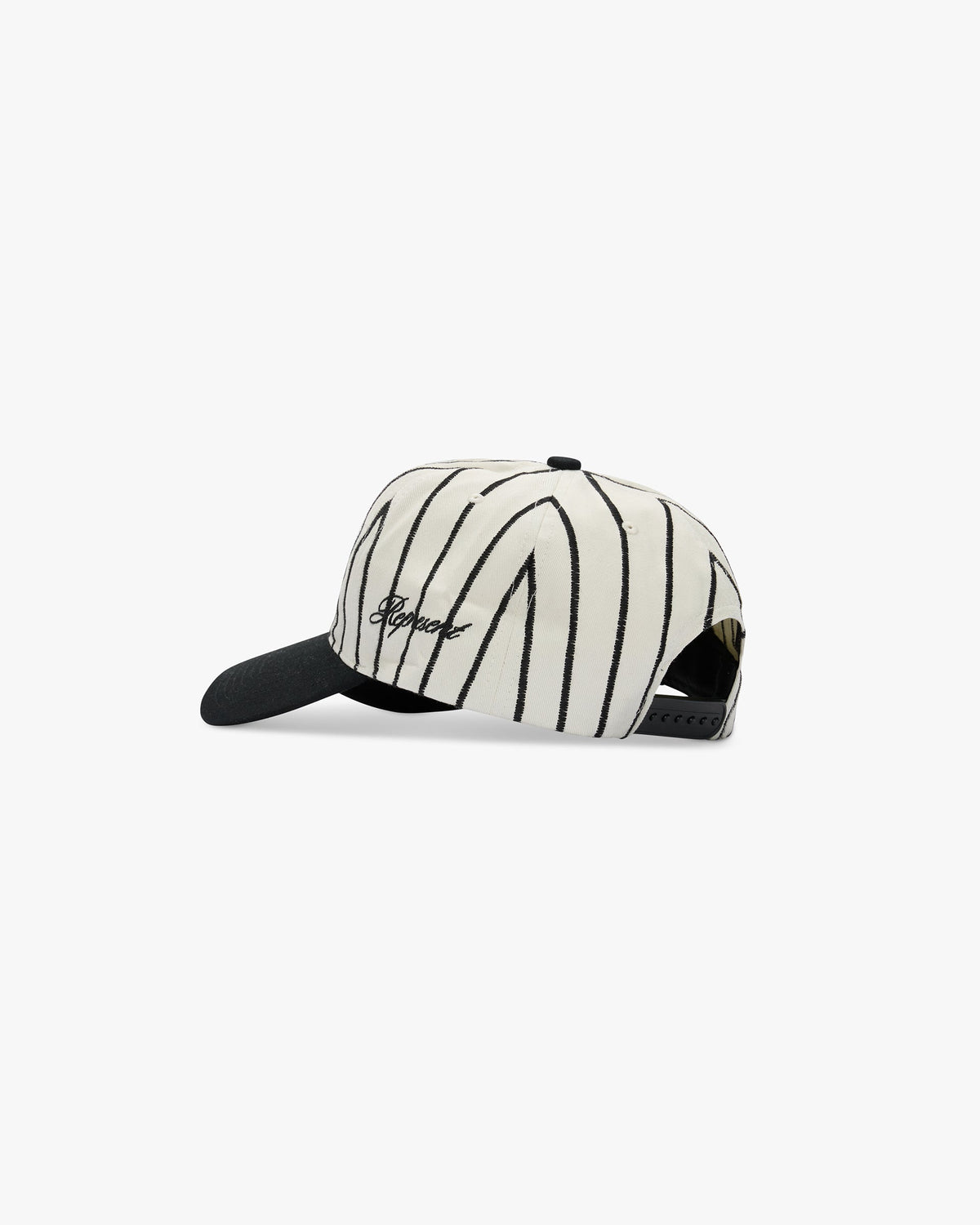 Initial Stripe Cap - Antique White