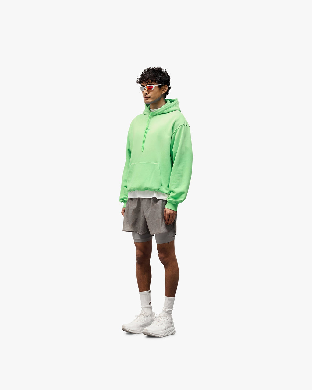 247 Contour 2-In-1 Run Shorts - Titanium
