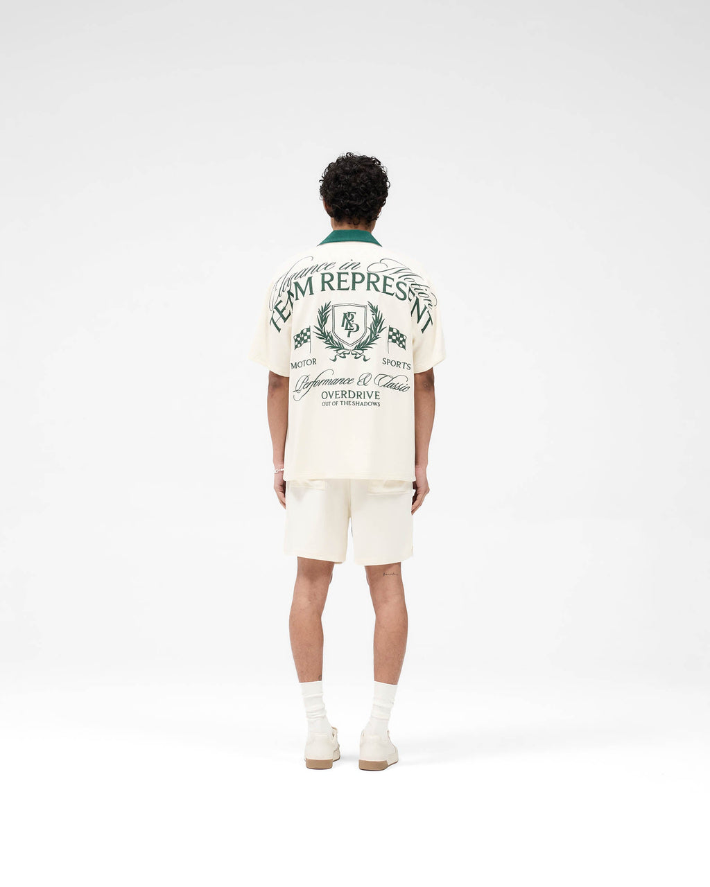 Represent Crest Short - Antique White
