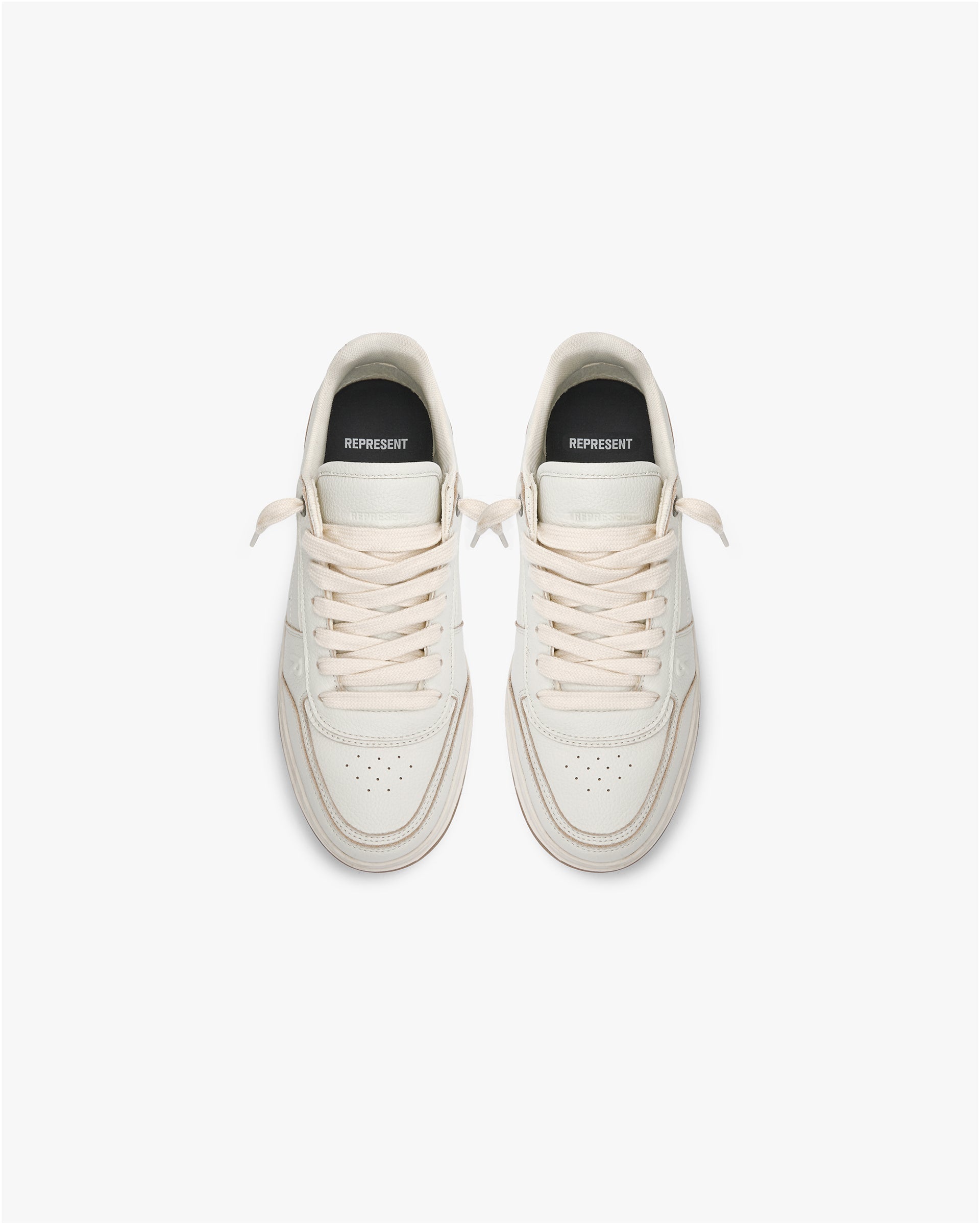 Initial Sneaker - Vintage White Gum