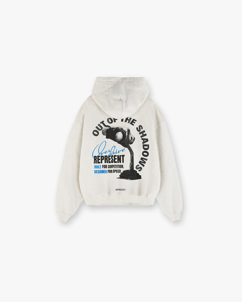 Out Of The Shadows Hoodie - Cream Marl