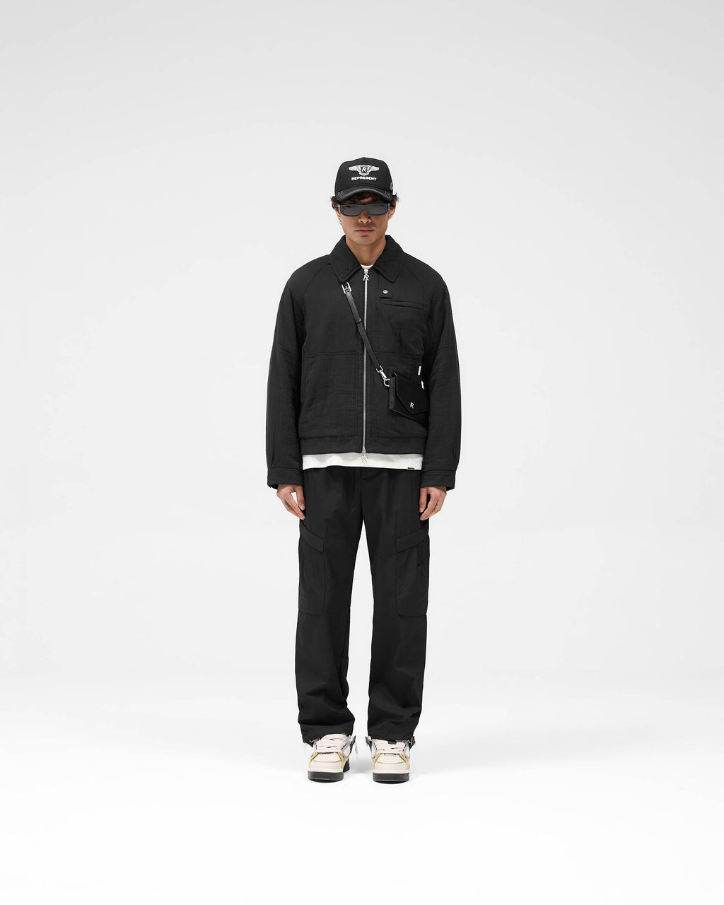 Tech Cargo Pant - Jet Black