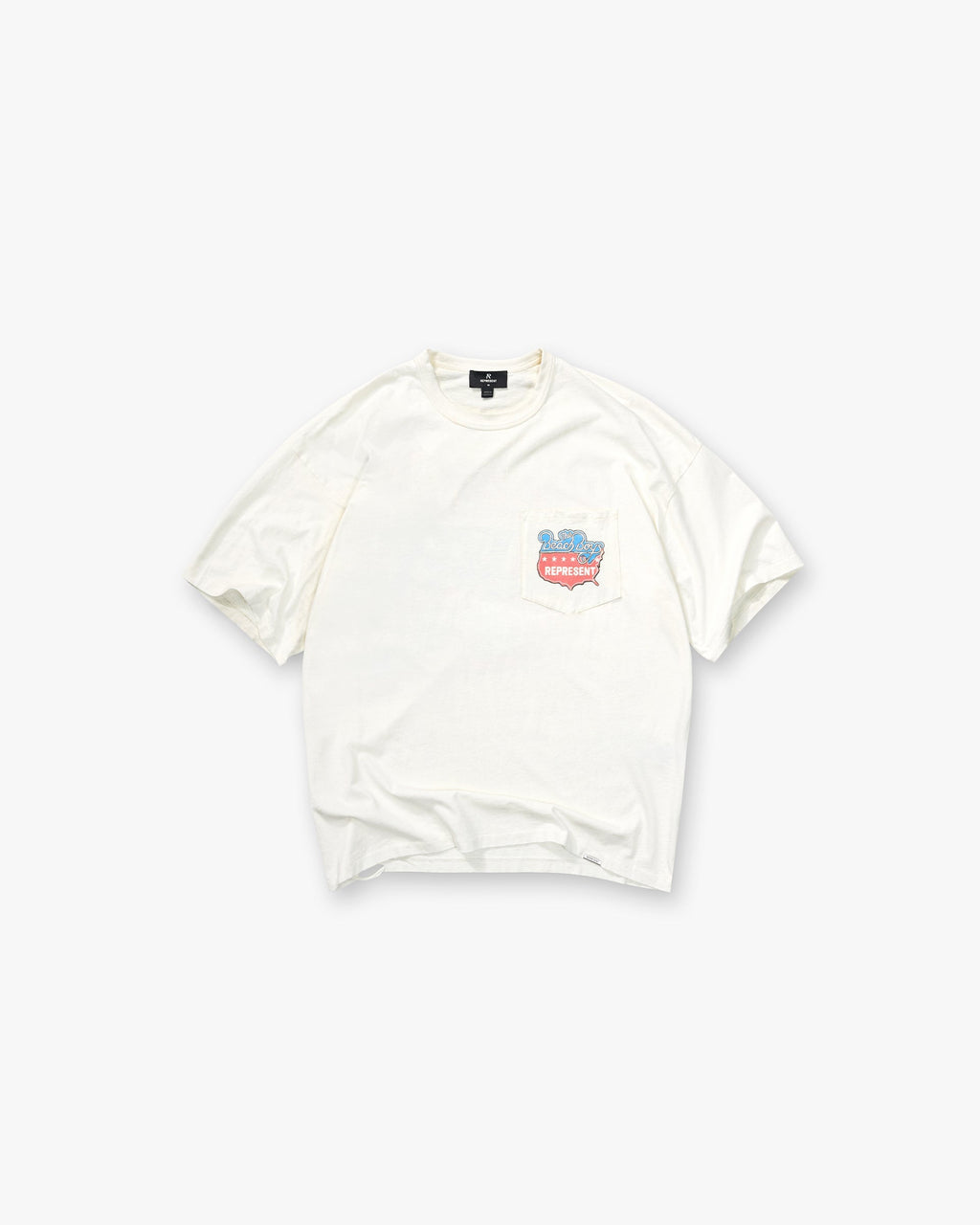 Represent x Beach Boys Americas Band T-Shirt - Flat White