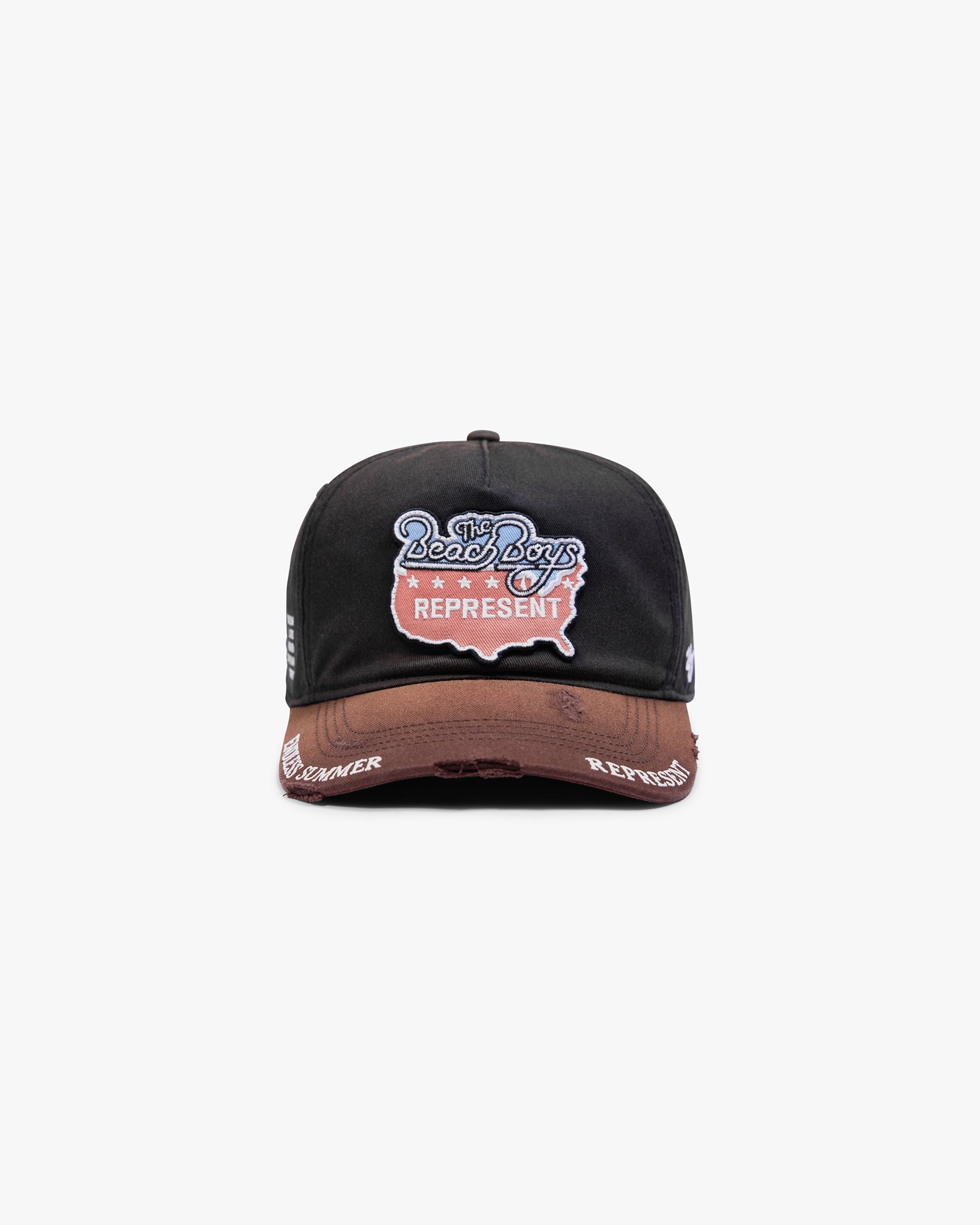 Represent x Beach Boys Endless Summer x 47 Cap - Washed Black