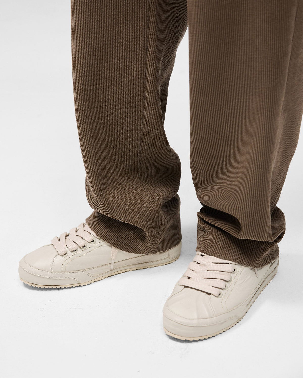 Ribbed Hybrid Pant - Clove