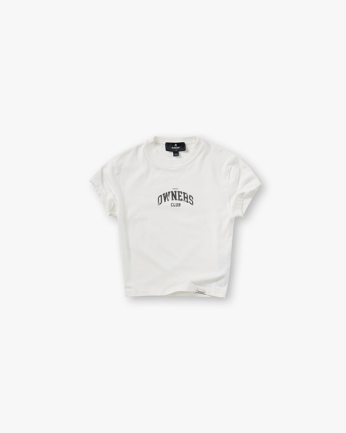 Represent Owners Club Baby Tee - Flat White