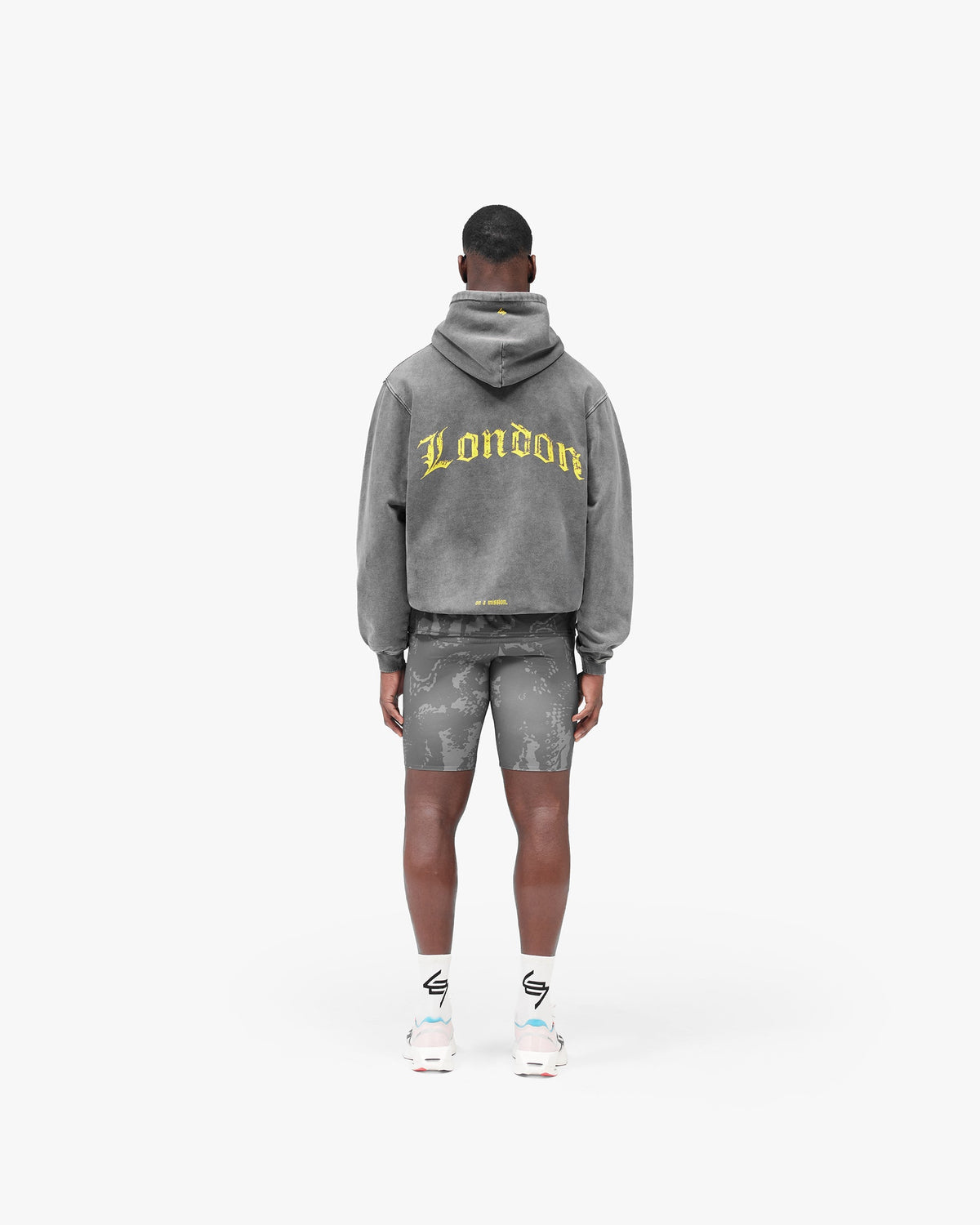 247 London Hoodie - Aged Grey