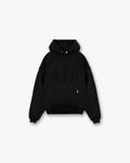 Rep Applique Hoodie - Off Black