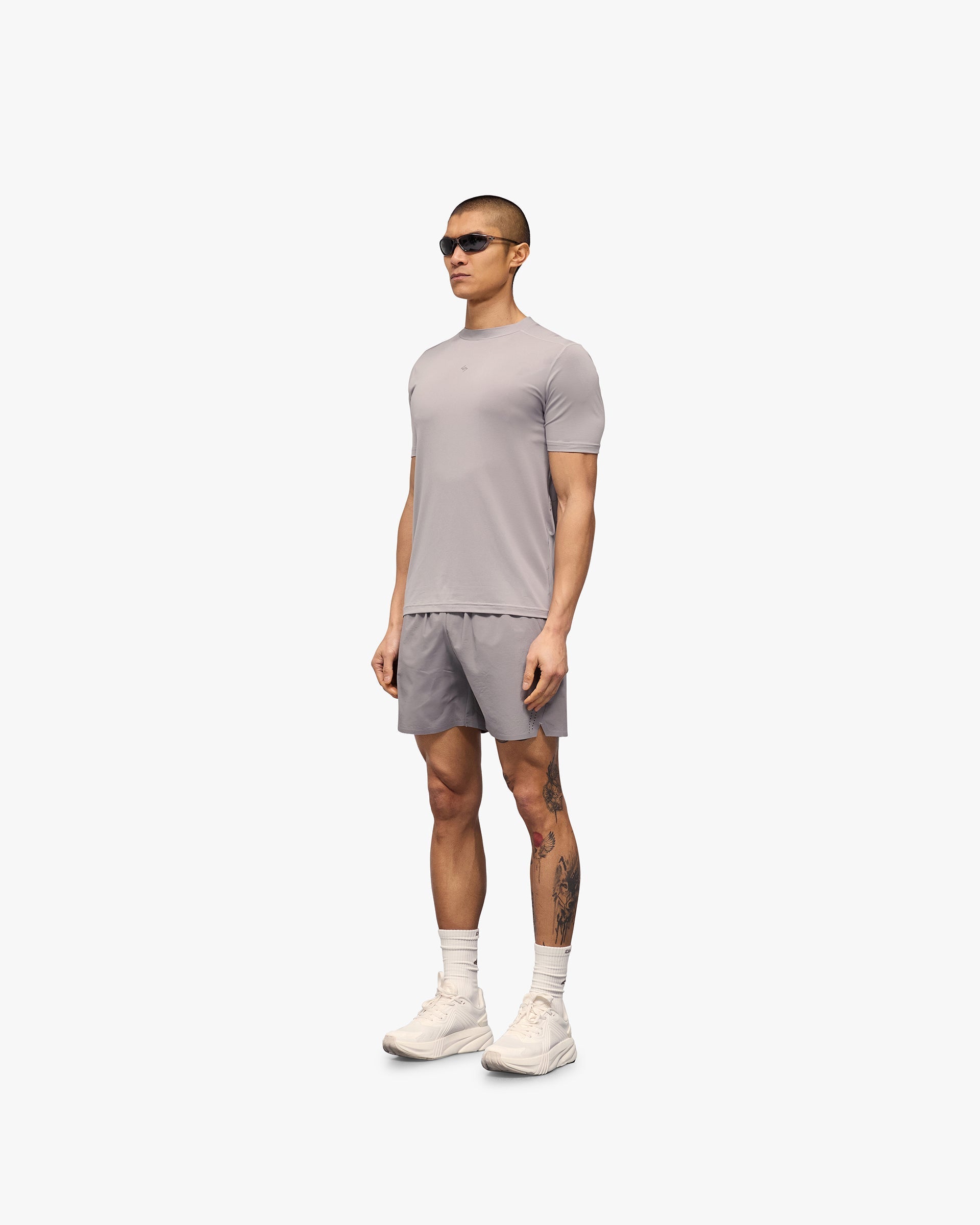247 Contour Run T-Shirt - Titanium