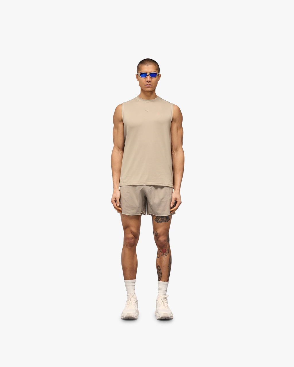 247 Contour Run Tank - Pebble