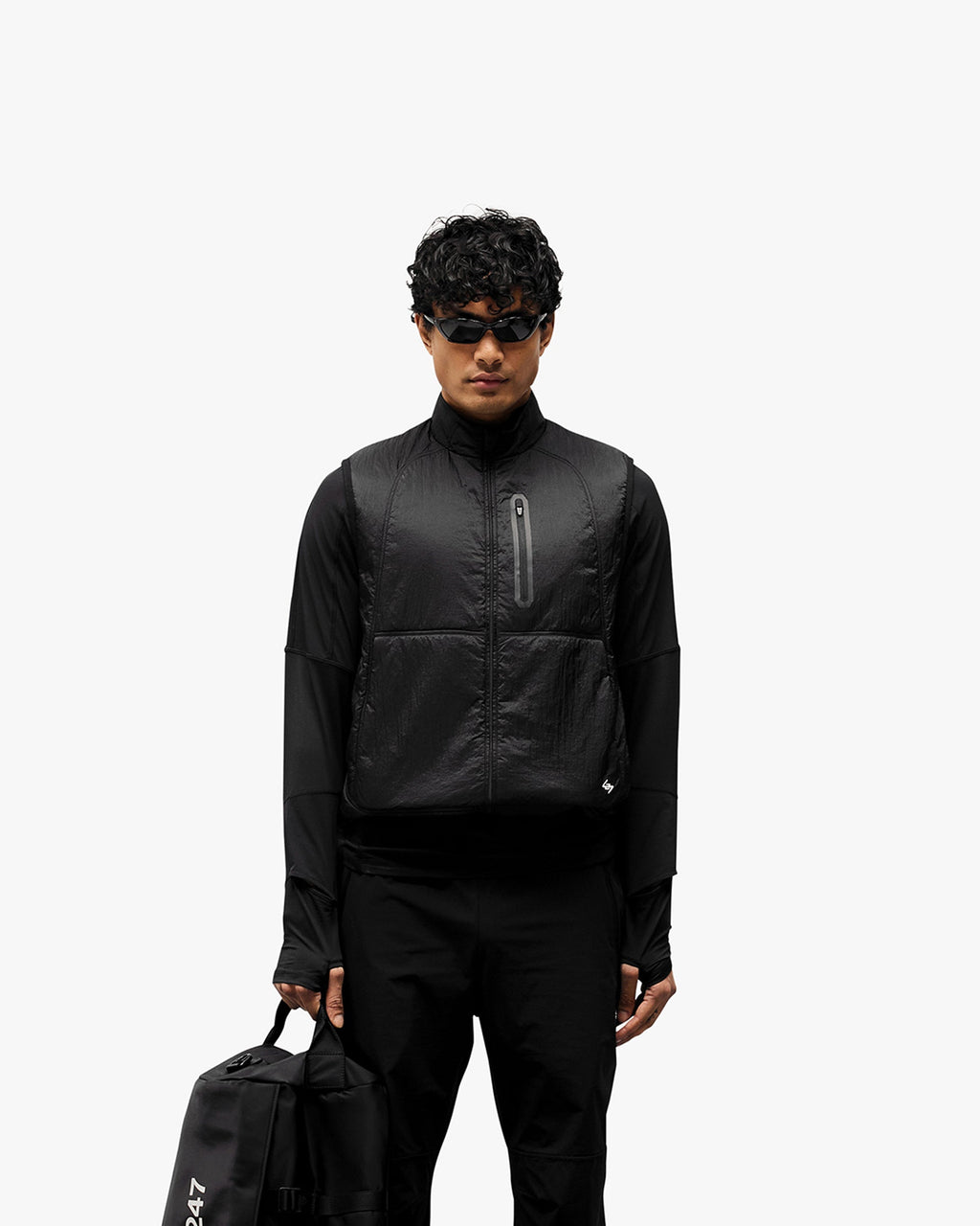 247 Run Gilet - Black