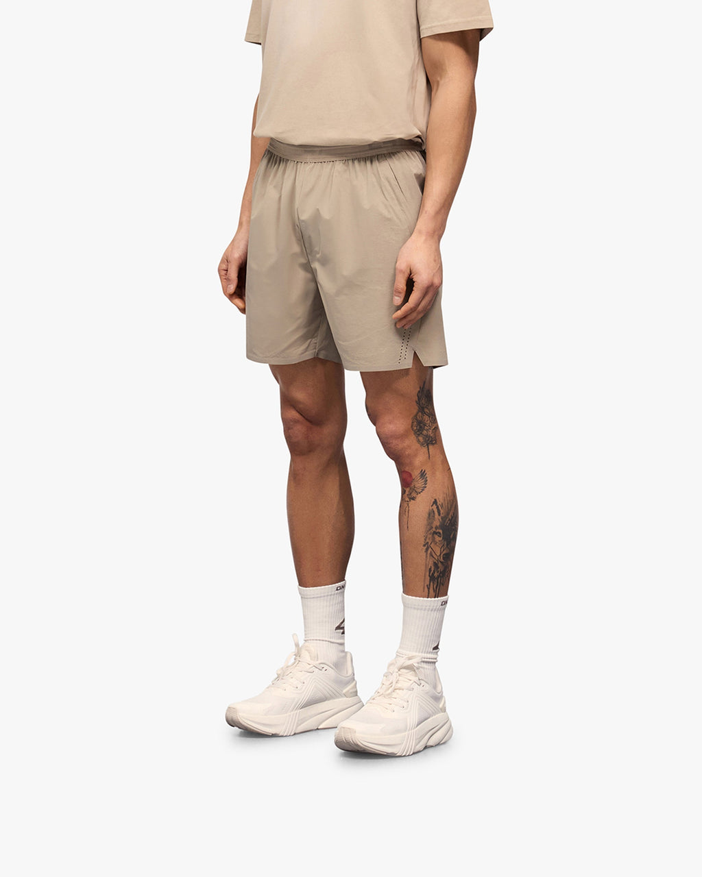 247 Training Shorts - Pebble