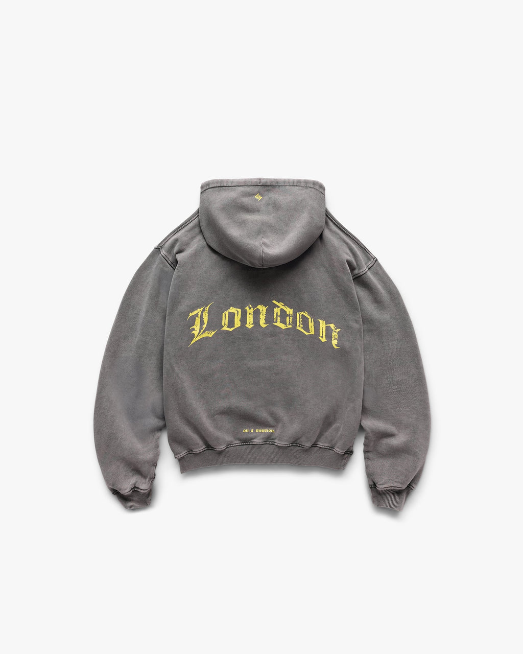 247 London Hoodie - Aged Grey