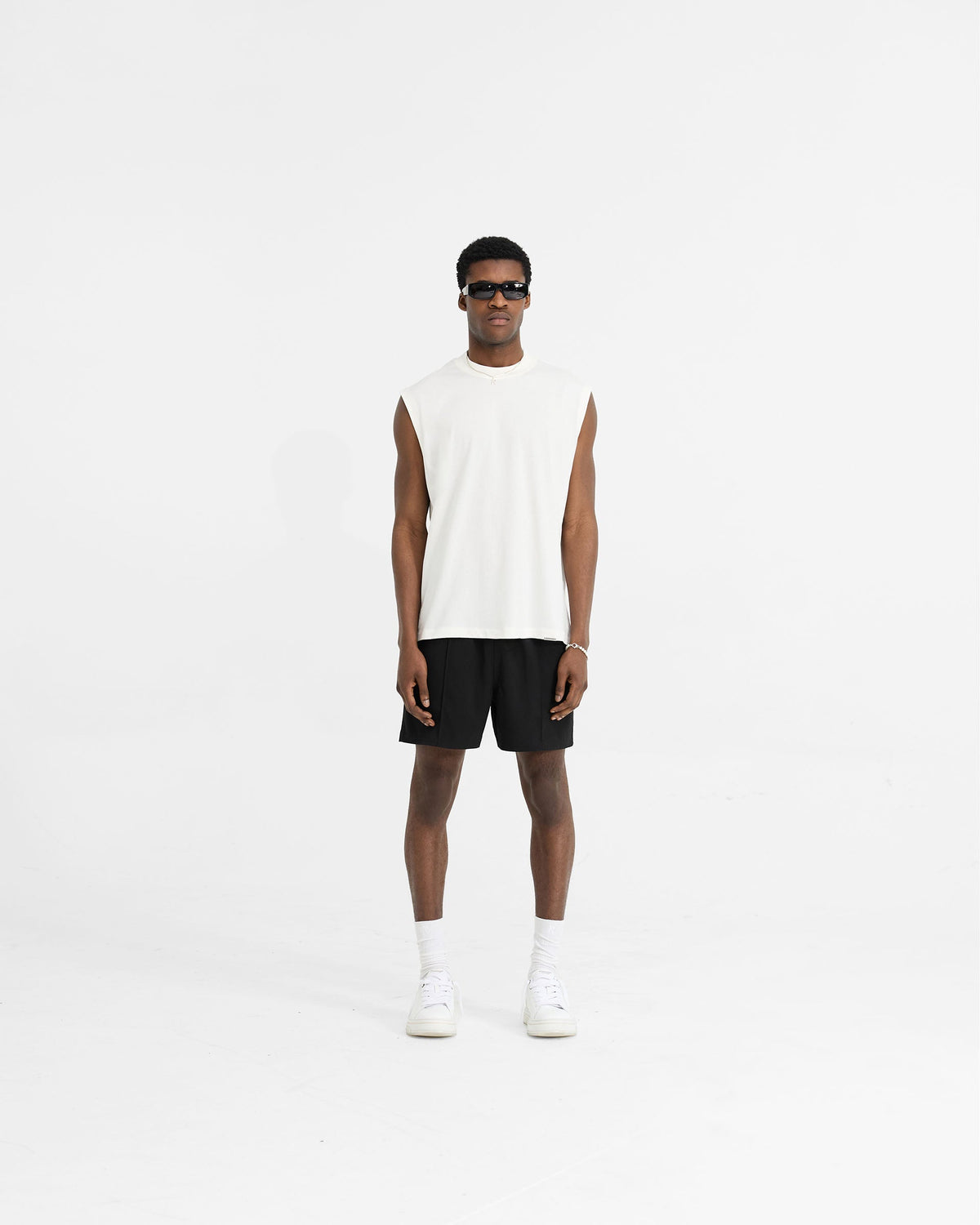 Initial Sweatshorts - Jet Black