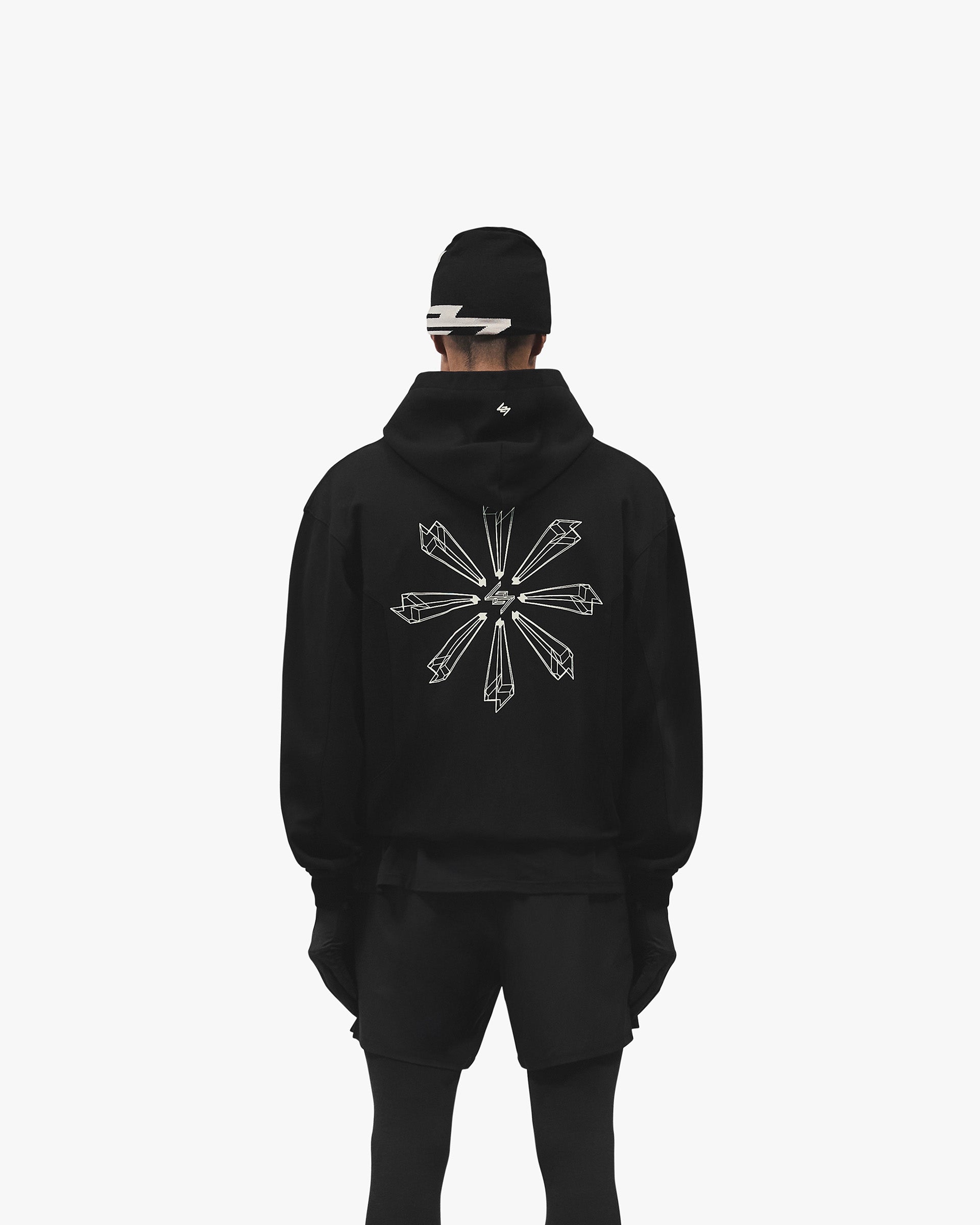 247 Uprising Zip Hoodie - Black