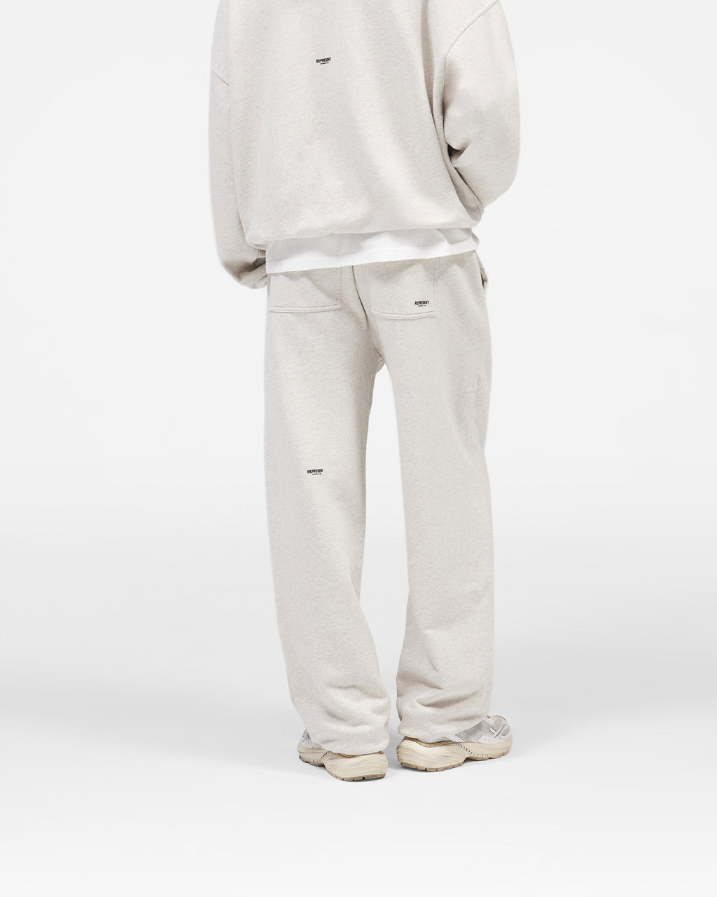 Micro Owners Club Sweatpant - Cream Marl