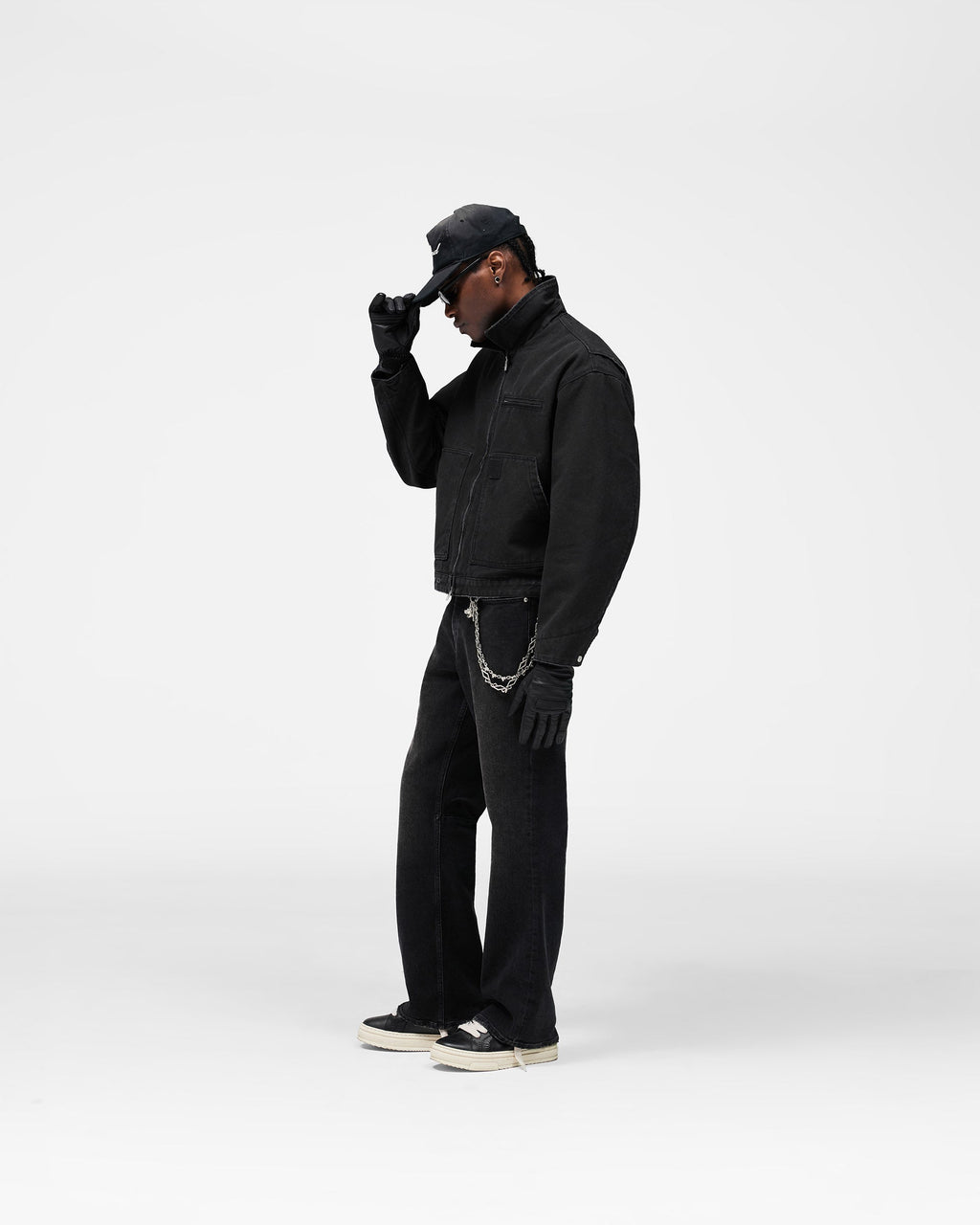 Heaton Workwear Jacket - Washed Black