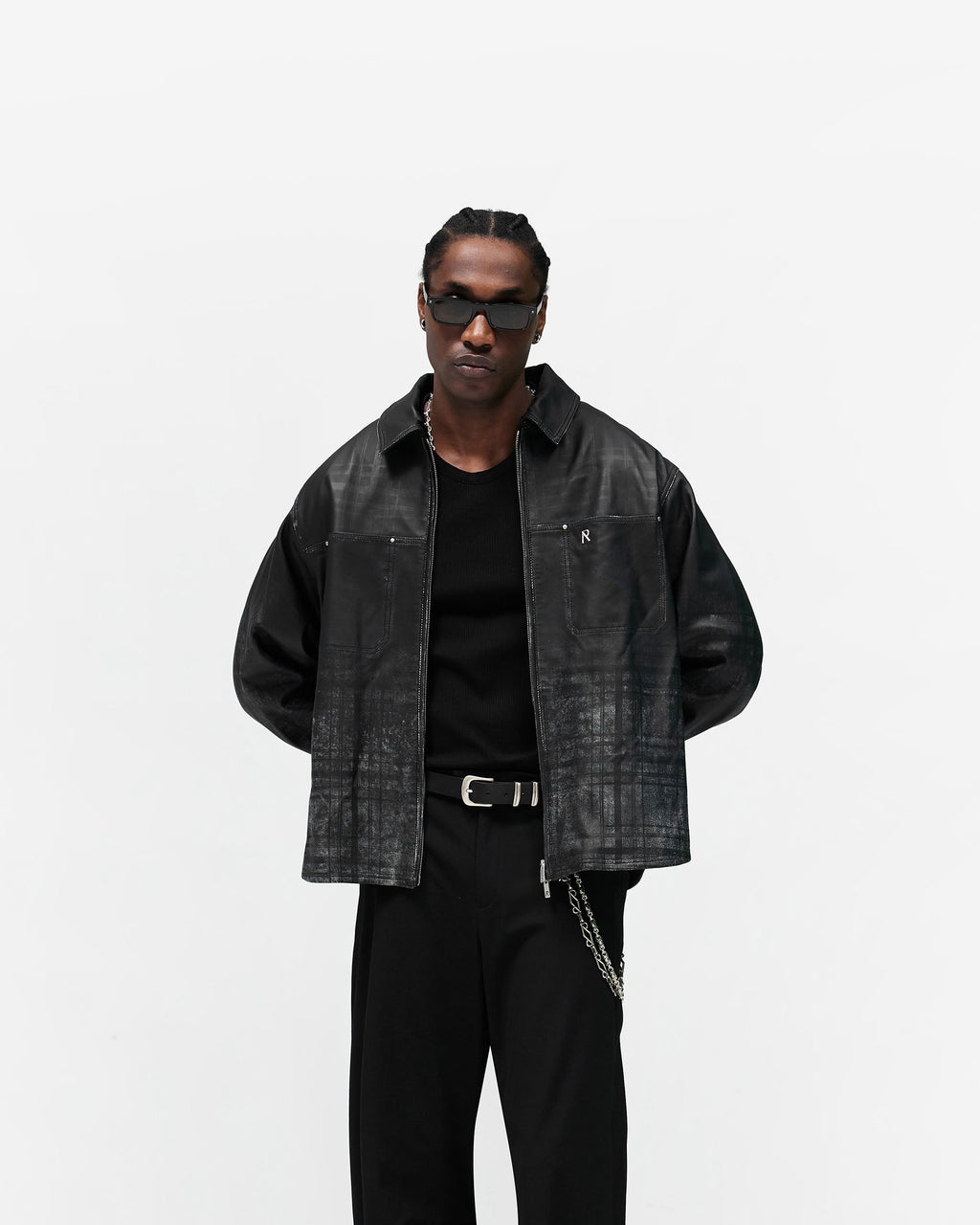 Rodeo Leather Jacket - Jet Black