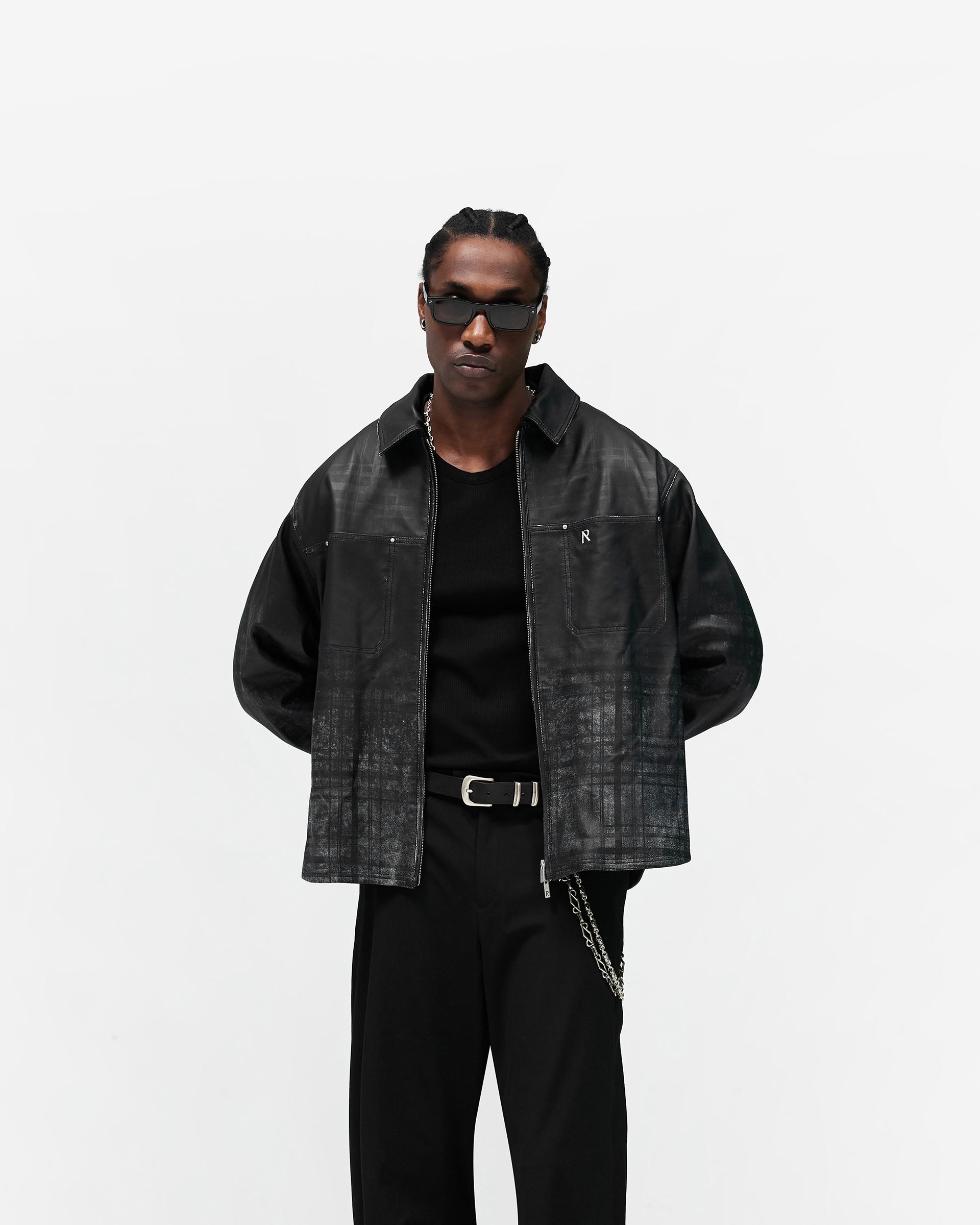 Rodeo Leather Jacket - Jet Black