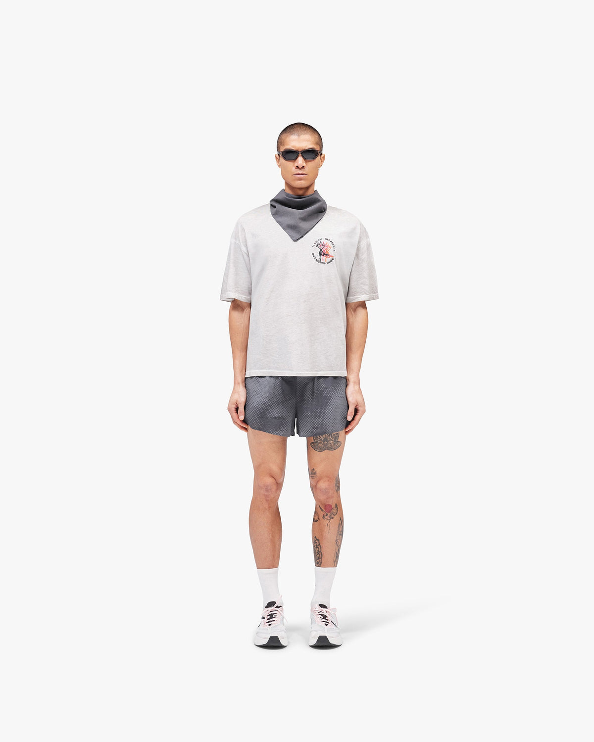 247 Torch Boxy T-Shirt - Bleach Wash