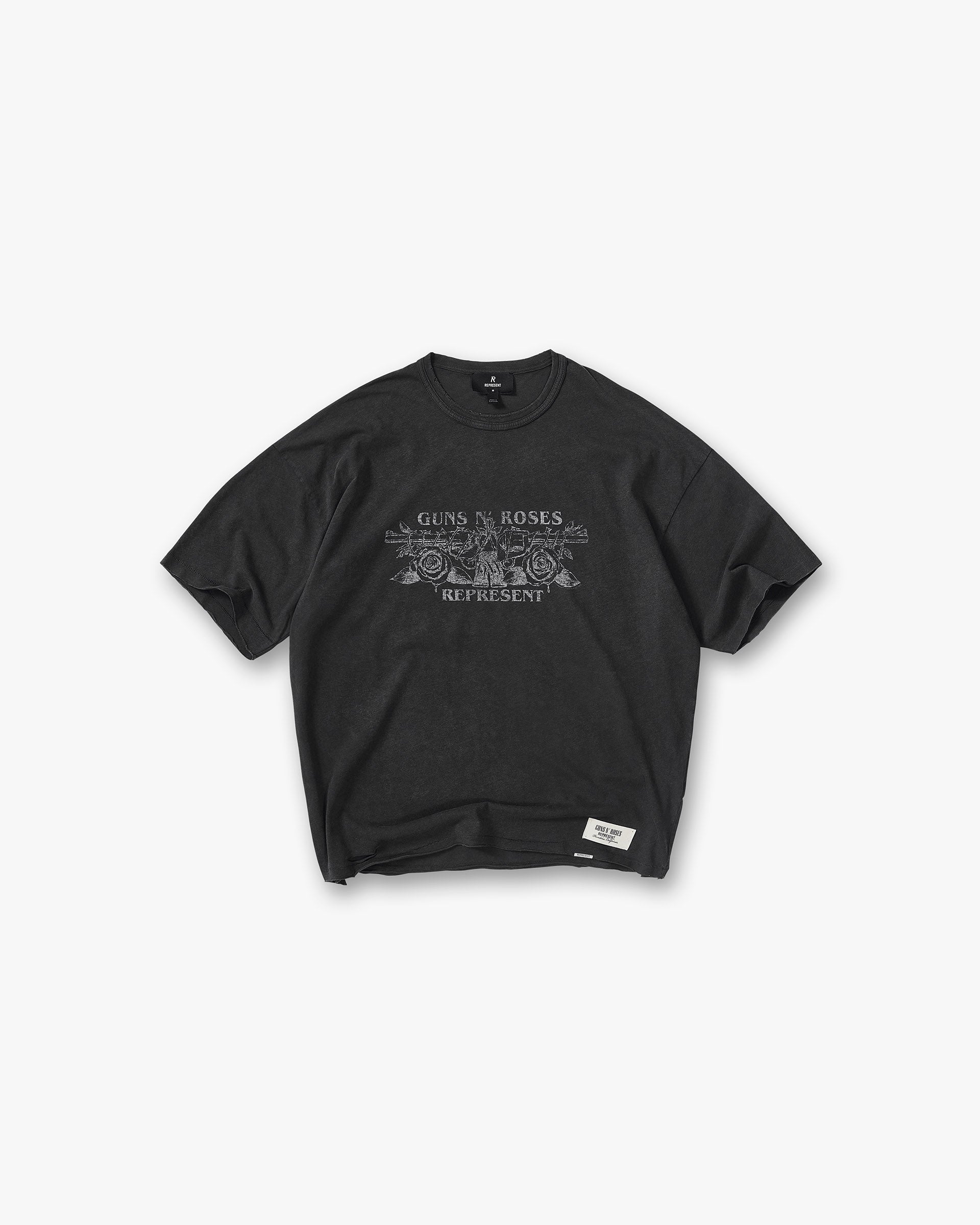 Represent X Guns N' Roses Lock Up T-Shirt - Vintage Black