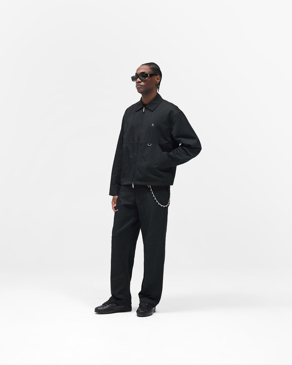 Nylon Workwear Pant - Jet Black