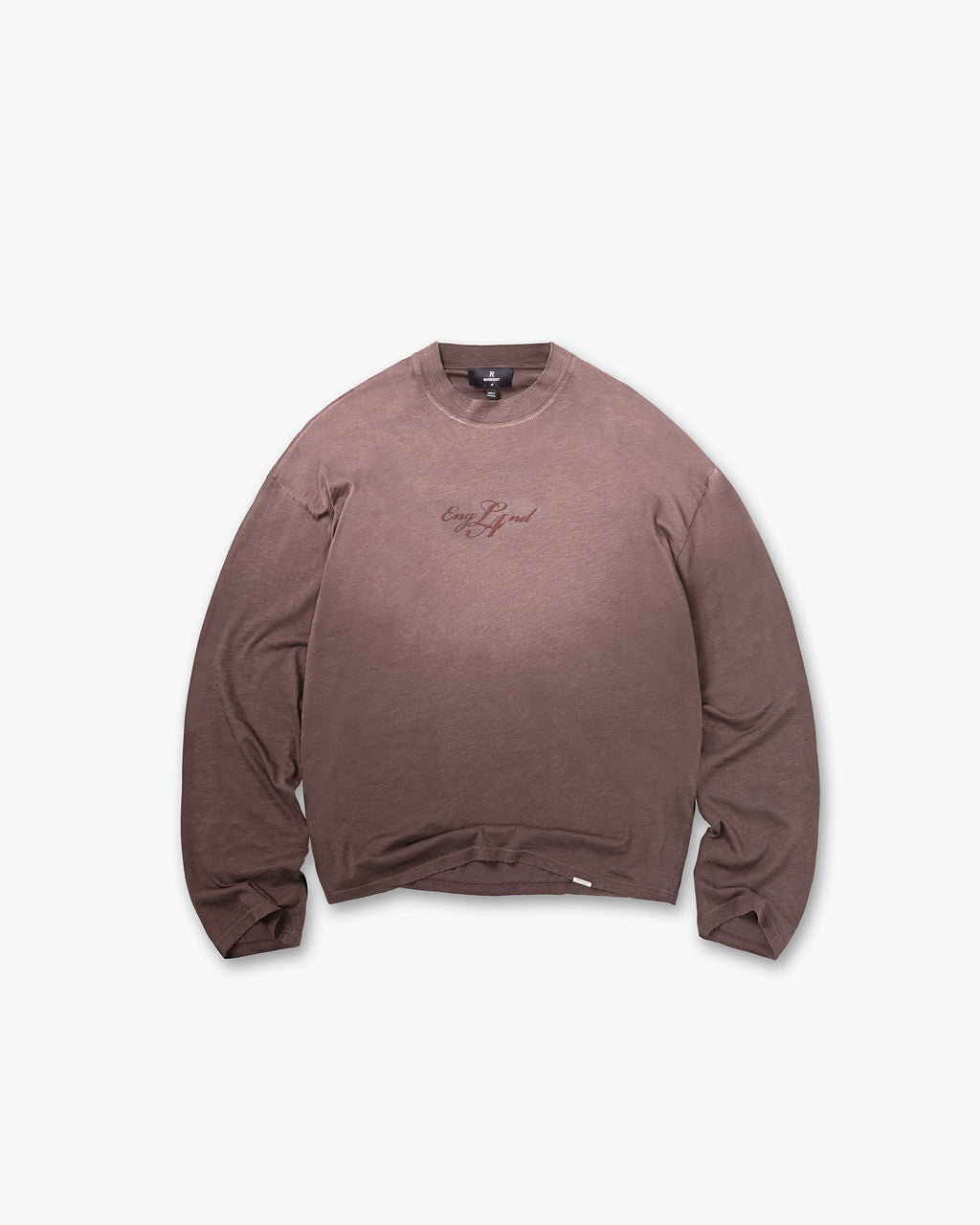 EngLAnd Long Sleeve T-Shirt - Washed Brown