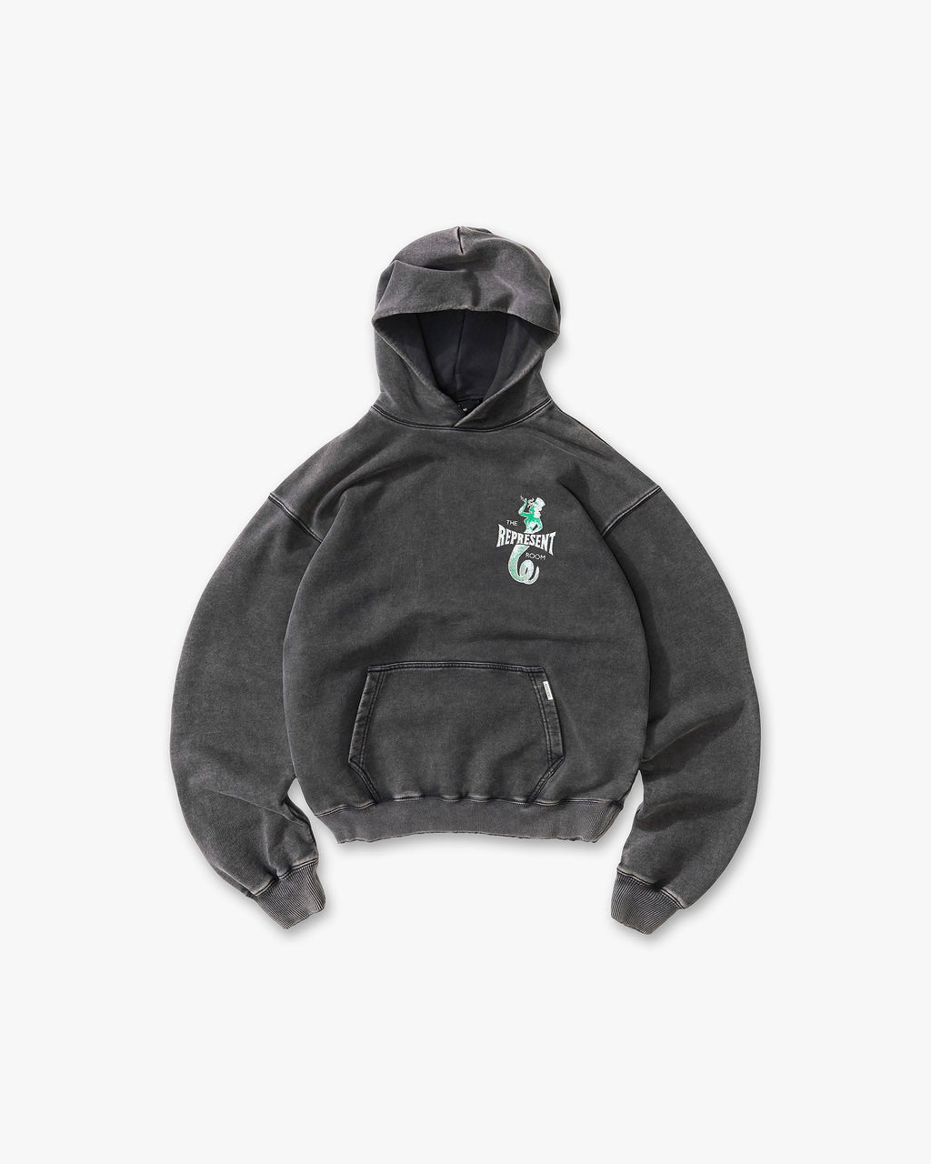 Represent x The Viper Room Dice Hoodie - Vintage Grey