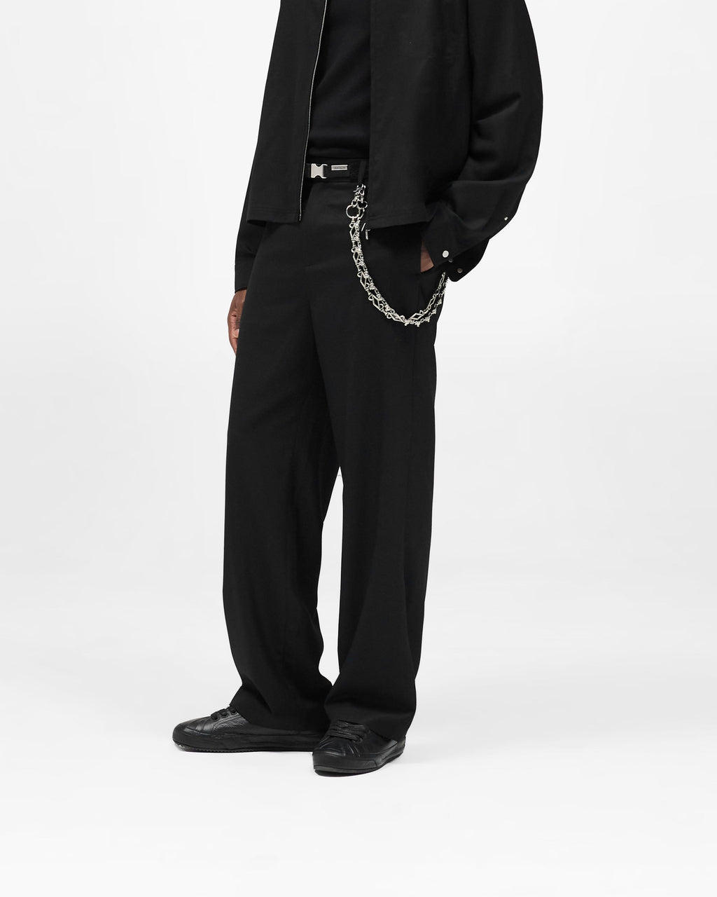 Wool Pant - Jet Black