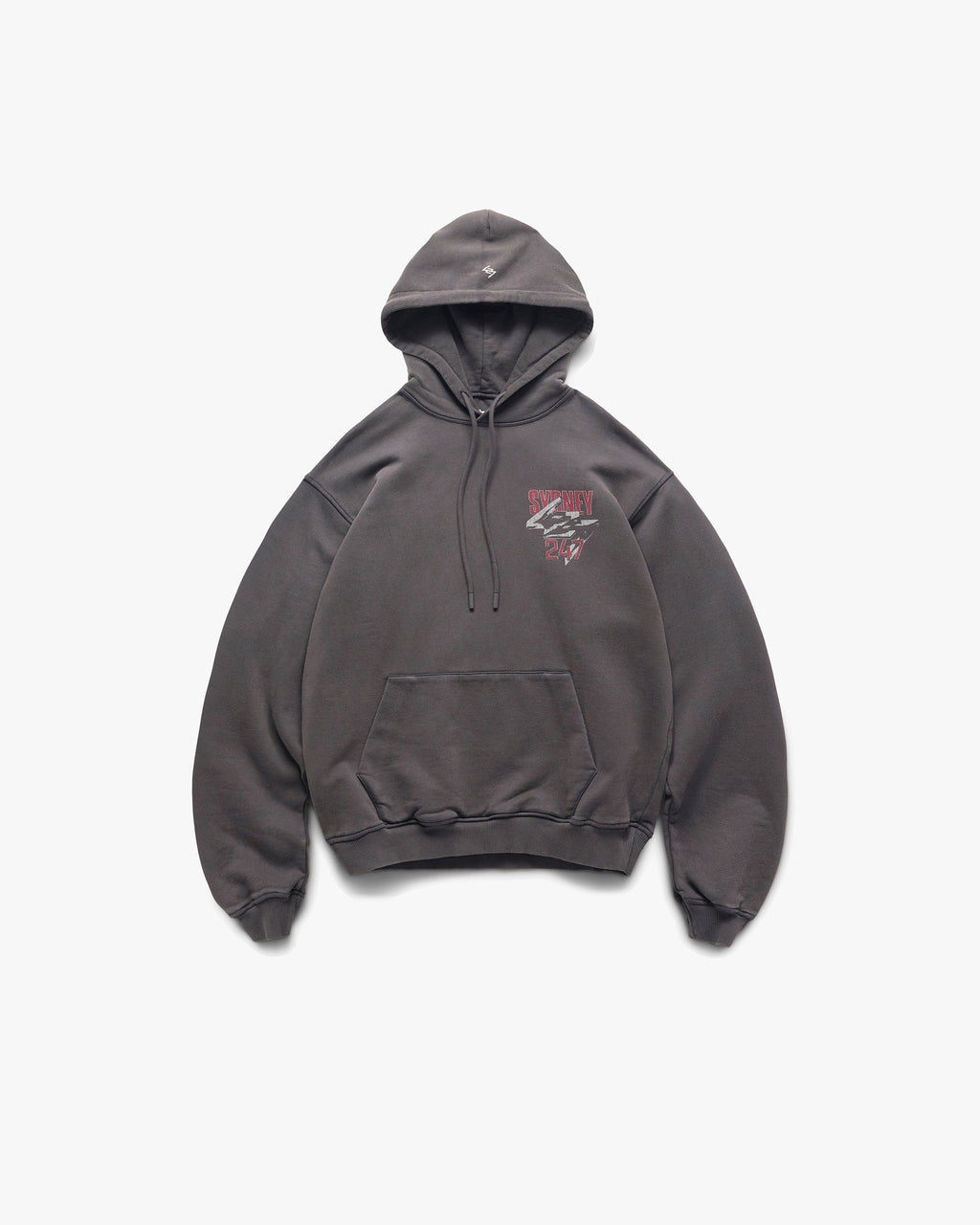 247 Sydney Hoodie - Washed Grey