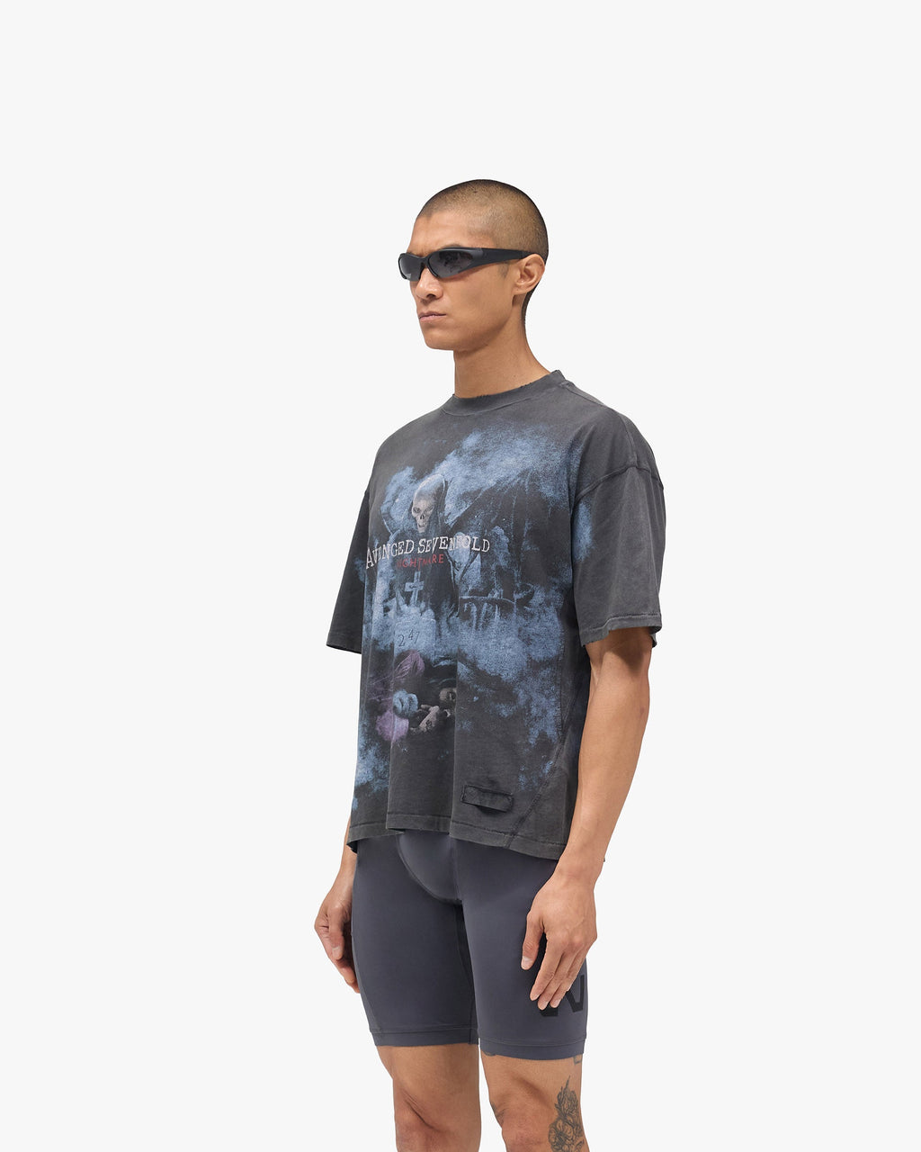 247 x Avenged Sevenfold Nightmare T-Shirt - Aged Black