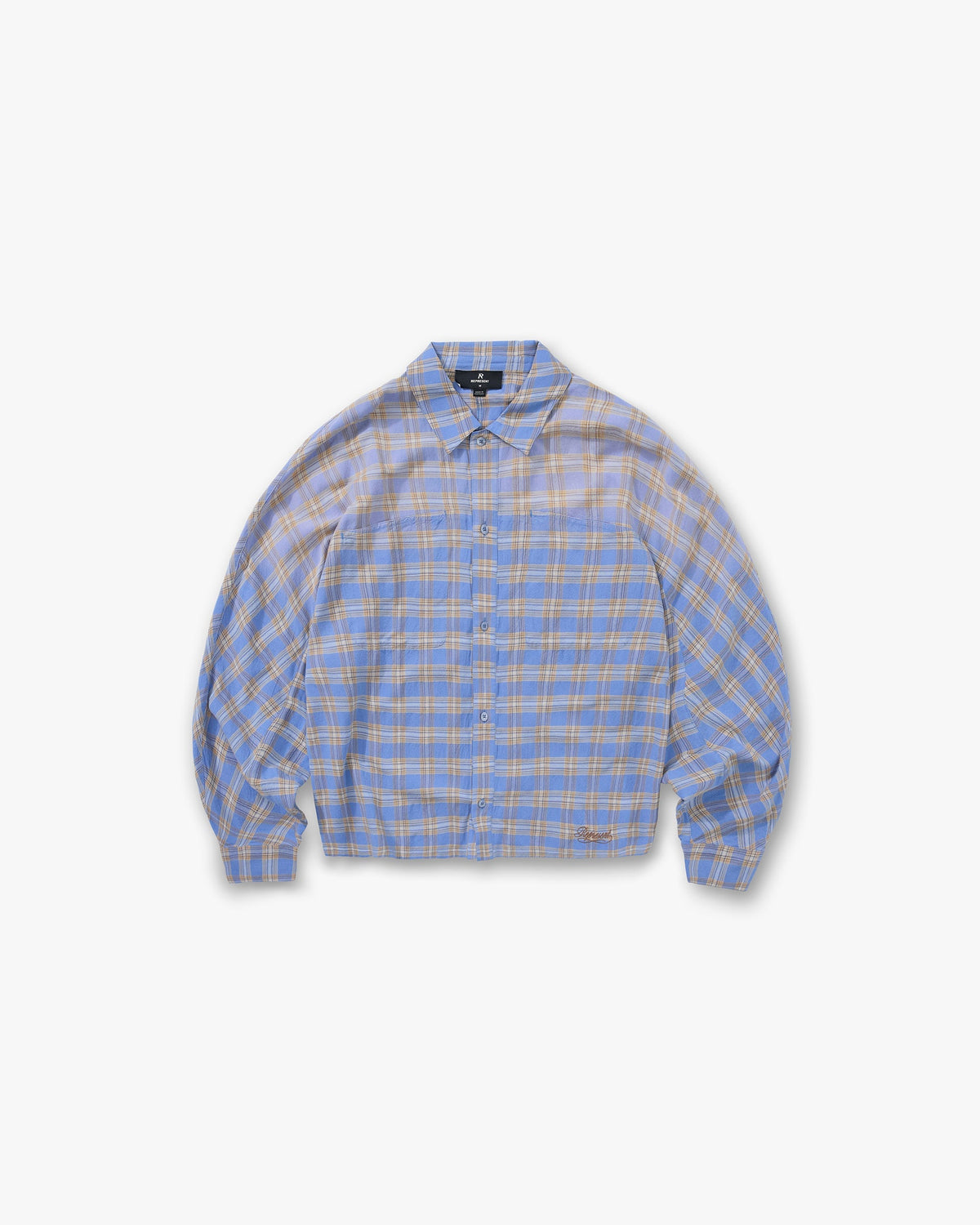 Santa Monica Flannel Shirt - Drift Blue