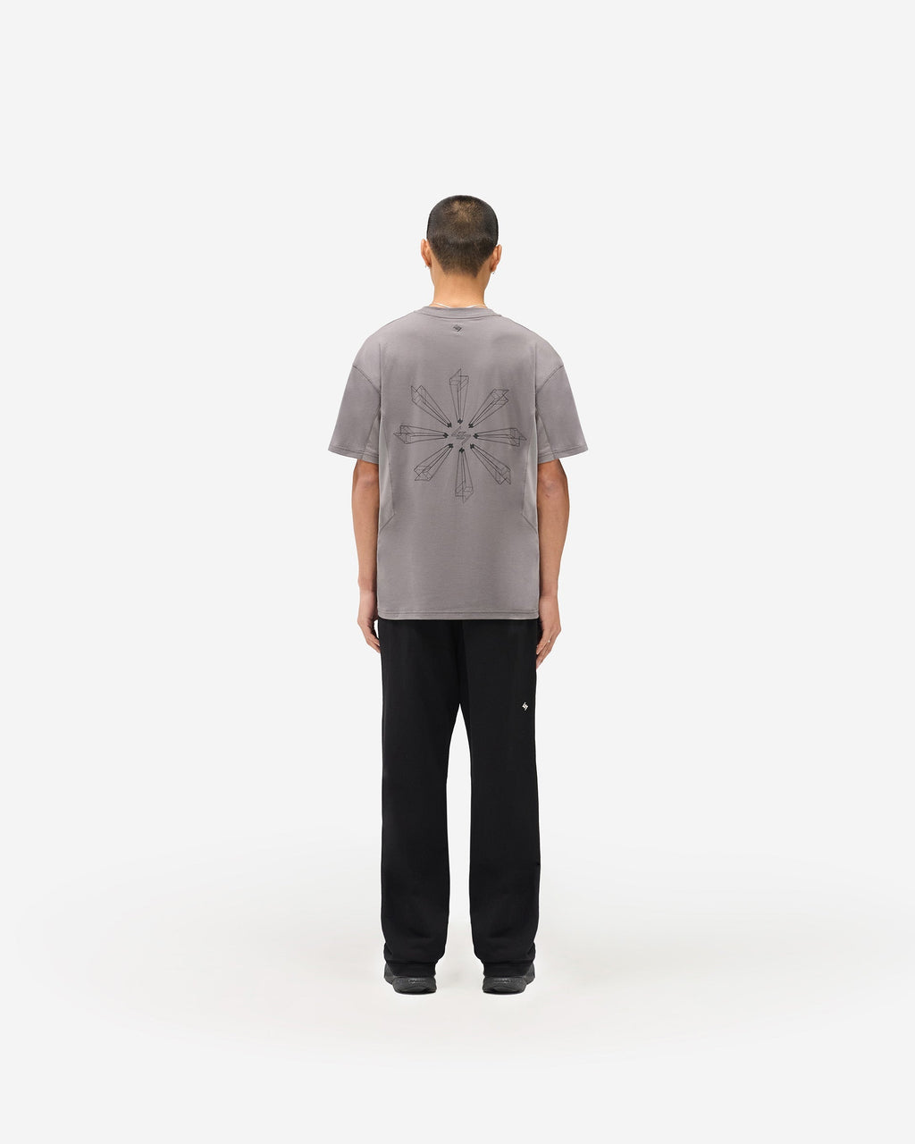 247 Uprising Oversized T-Shirt - Steel