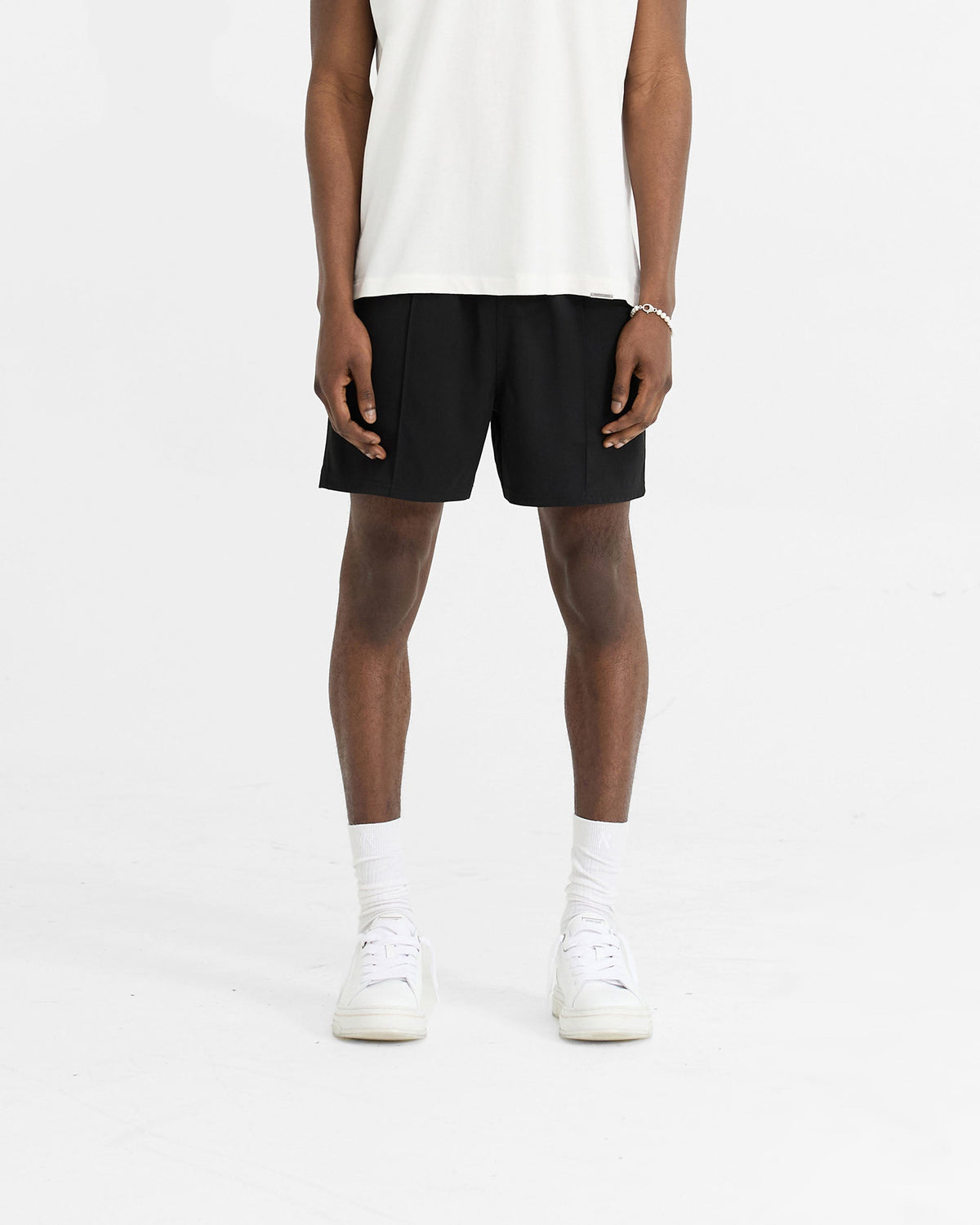 Initial Sweatshorts - Jet Black
