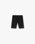 247 Ribbed Half Tight - Jet Black