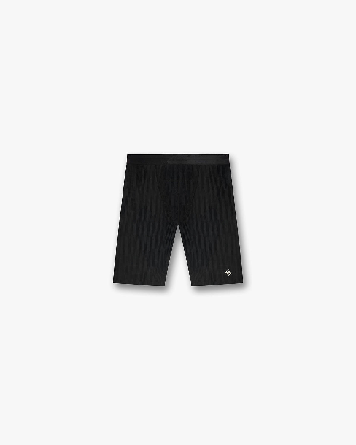 247 Ribbed Half Tight - Jet Black