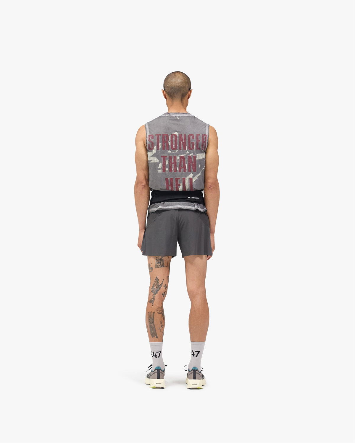 247 Sydney Tank - Washed Grey