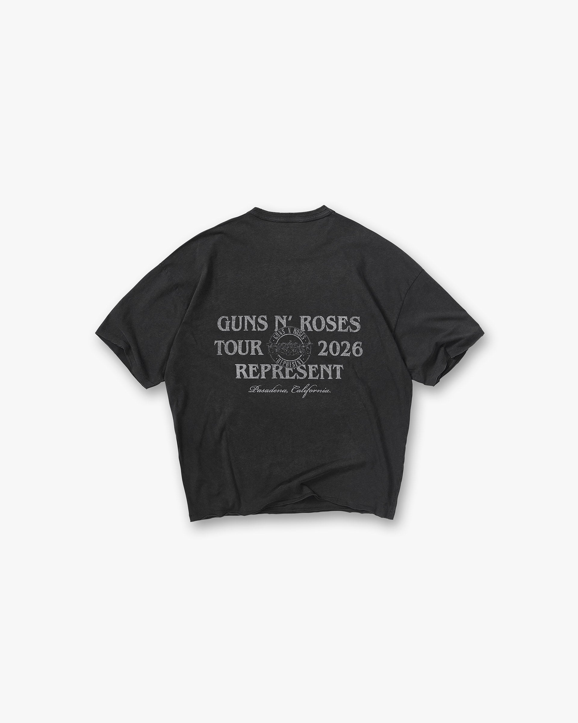 Represent X Guns N' Roses Lock Up T-Shirt - Vintage Black