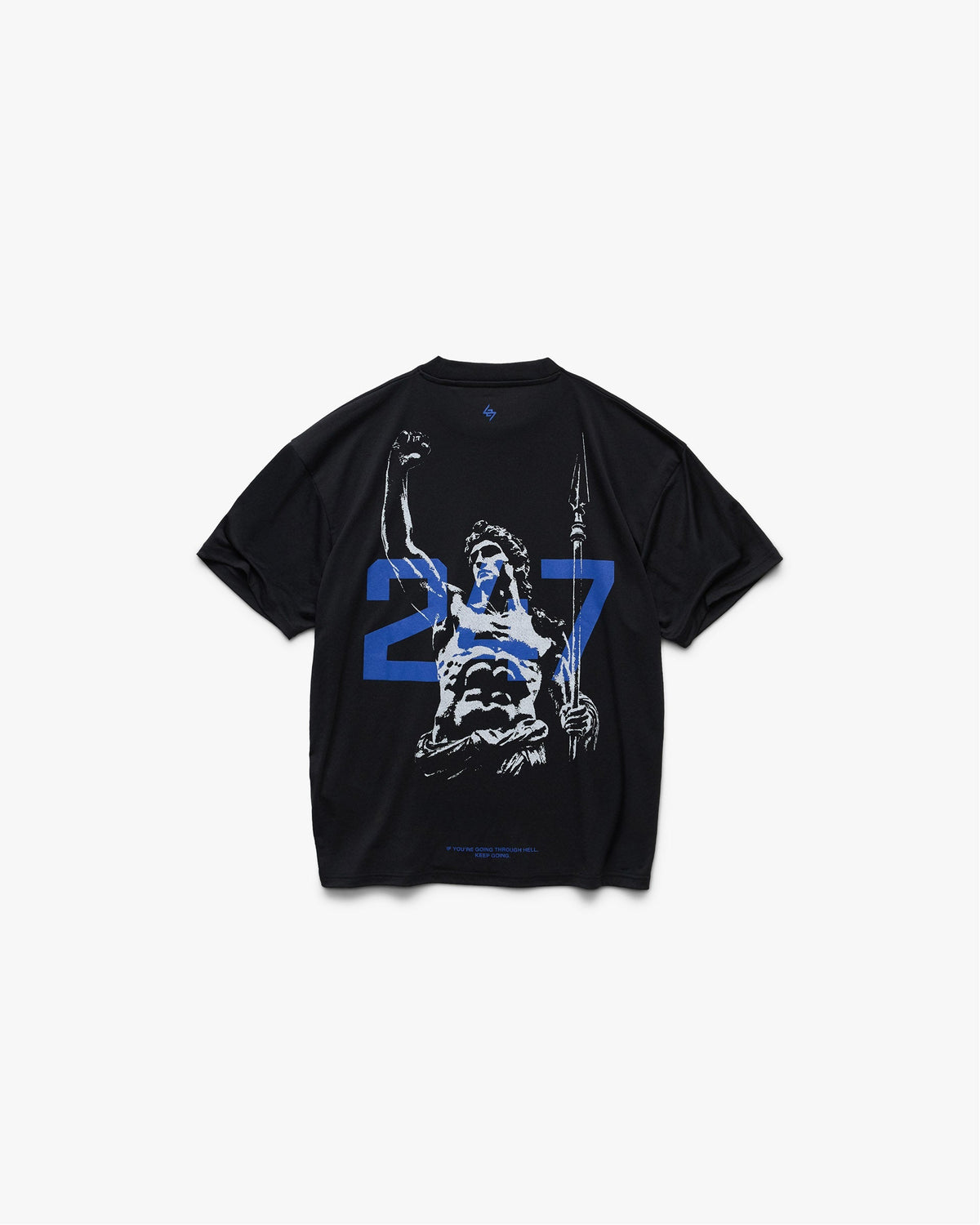 247 Stockholm Oversized T-Shirt - Jet Black