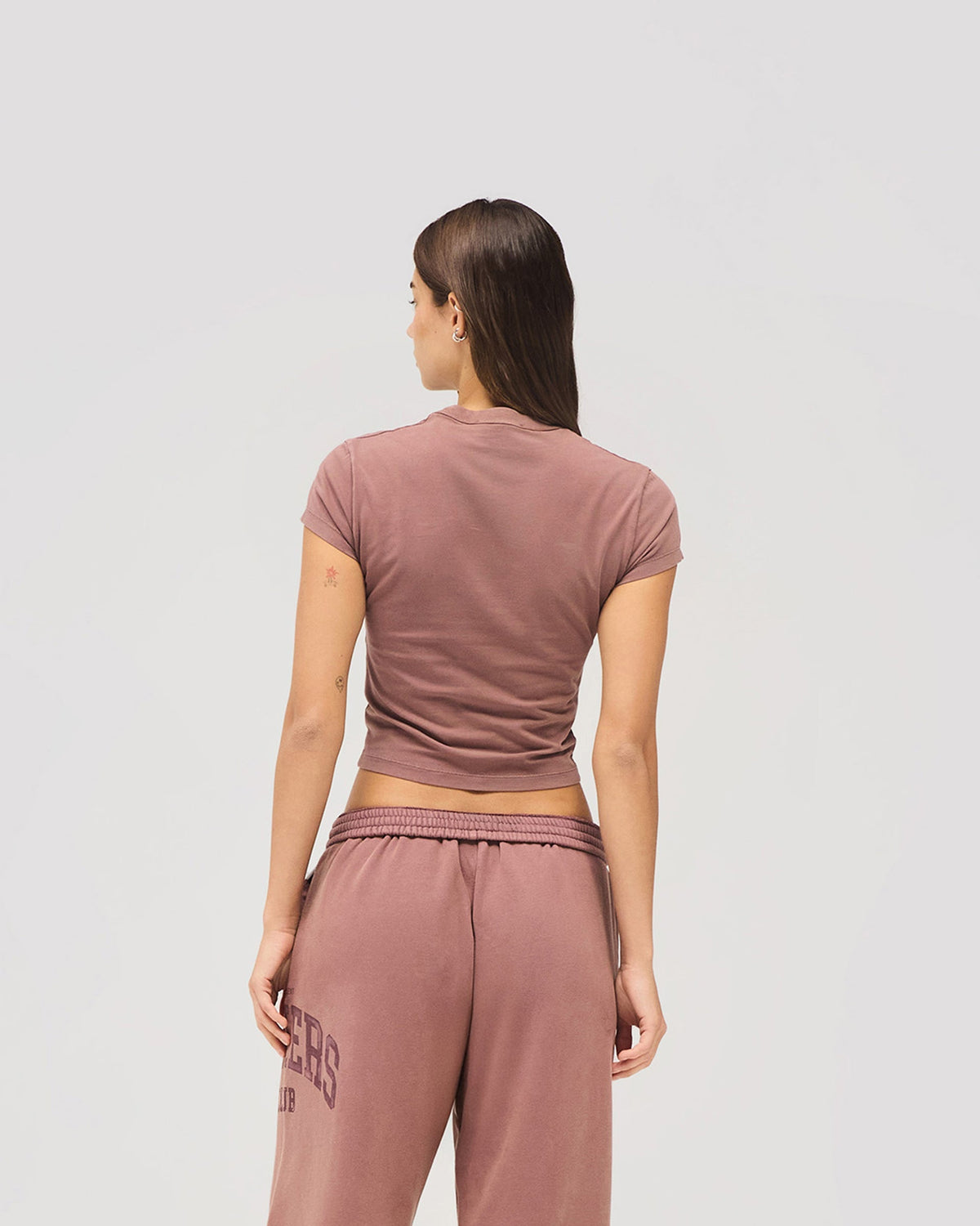 Represent Owners Club Baby Tee - Smoked Rose
