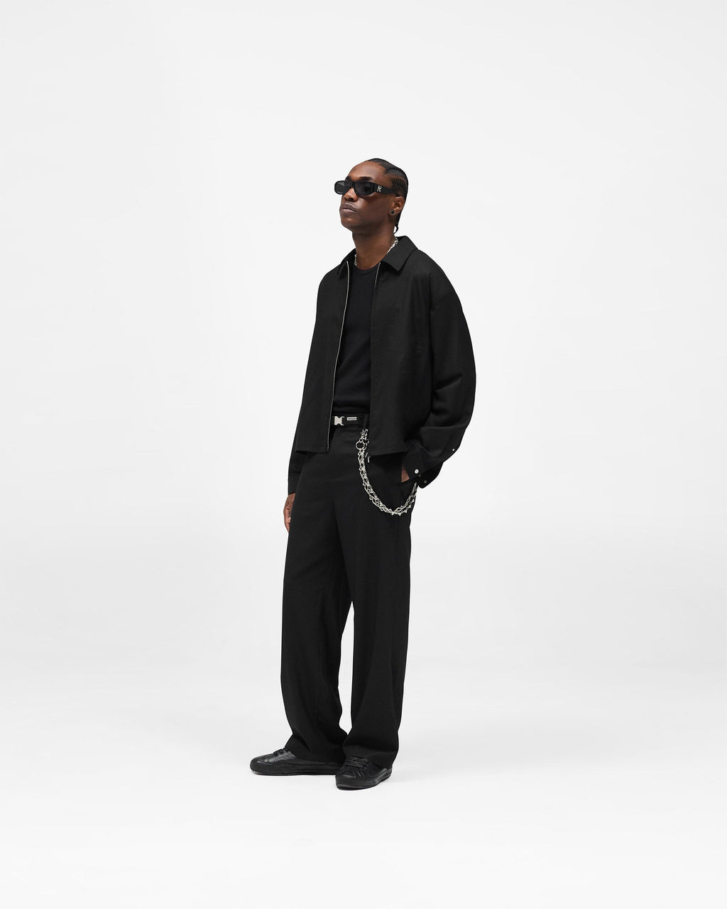 Wool Pant - Jet Black
