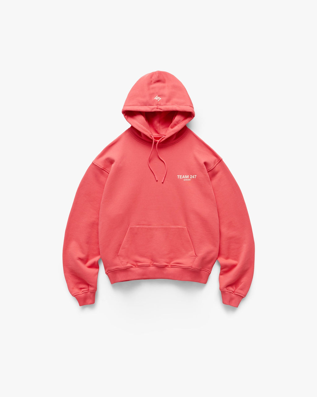 Team 247 Oversized Hoodie - Racing Red