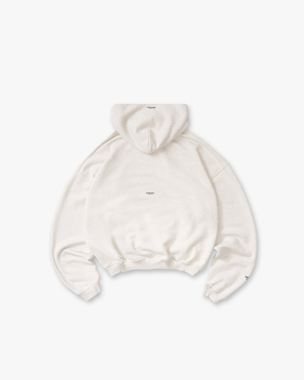 Micro Owners Club Hoodie - Cream Marl