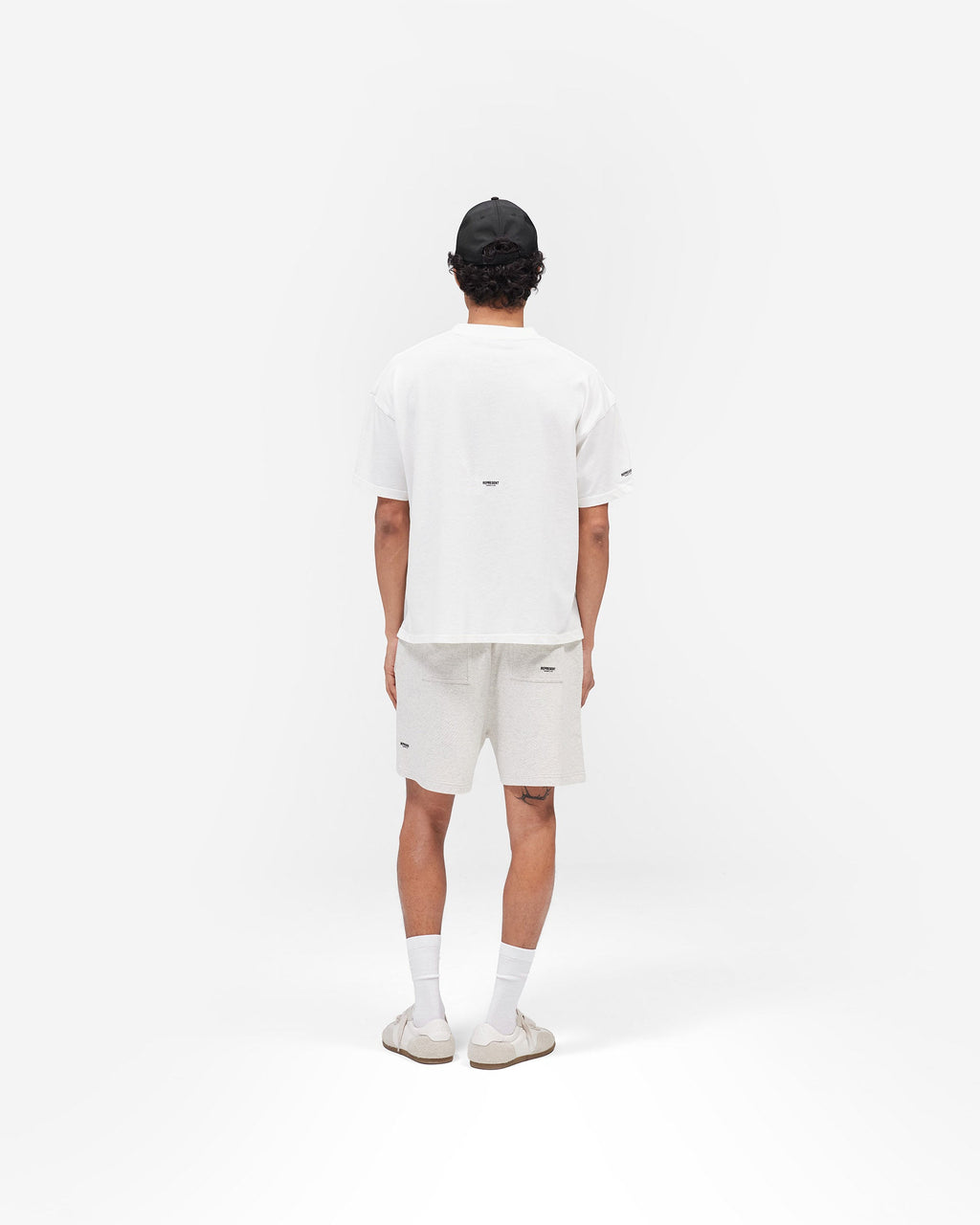 Micro Owners Club Mesh Shorts - Cream Marl