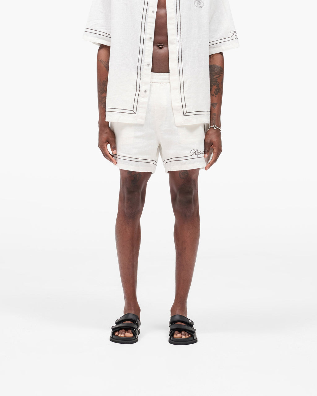 Border Short - Whisper White