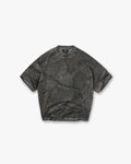 Initial Overdye Realtree® Oversized T-Shirt - Overdyed Black